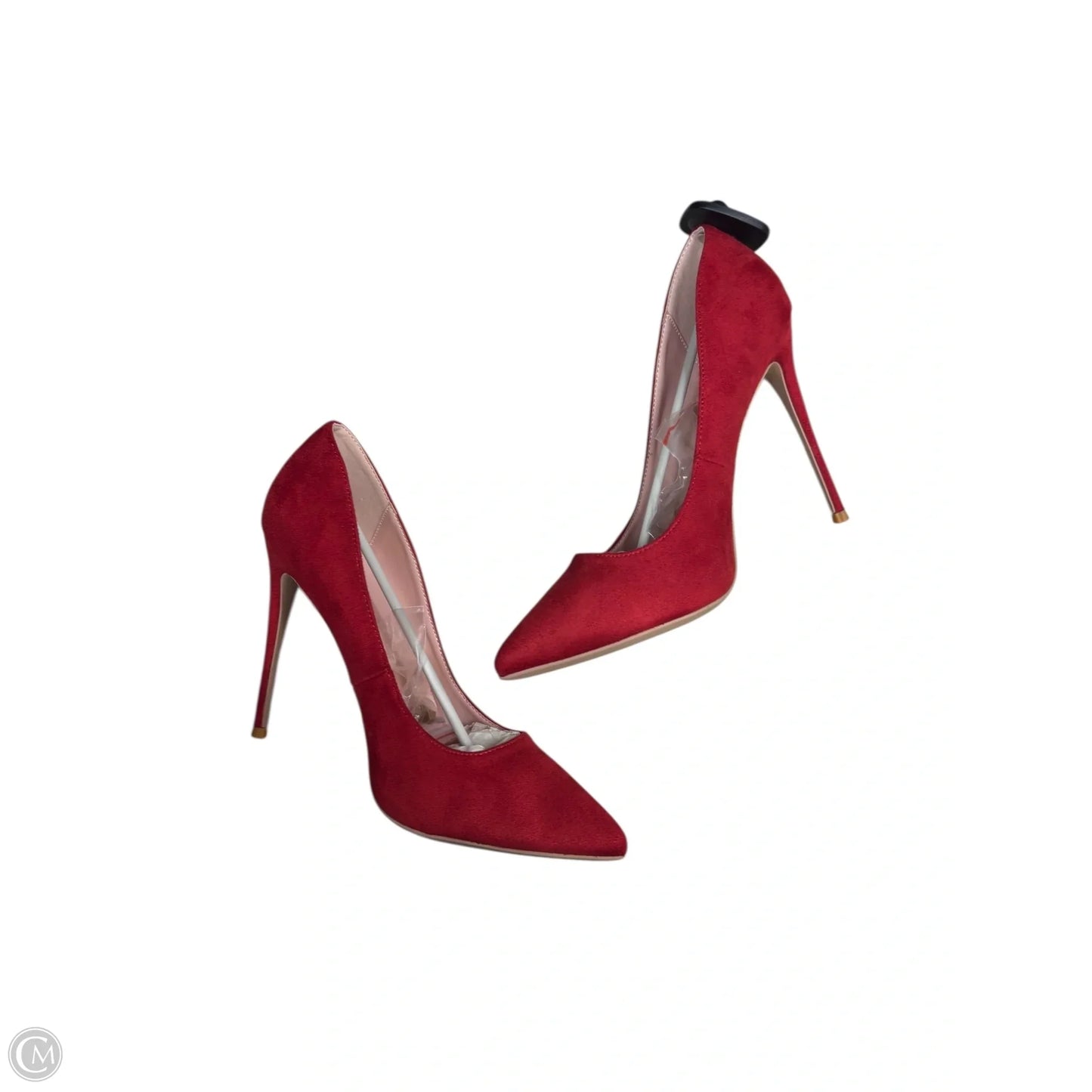 Shoes Heels Stiletto By Clothes Mentor In Red, Size: 10