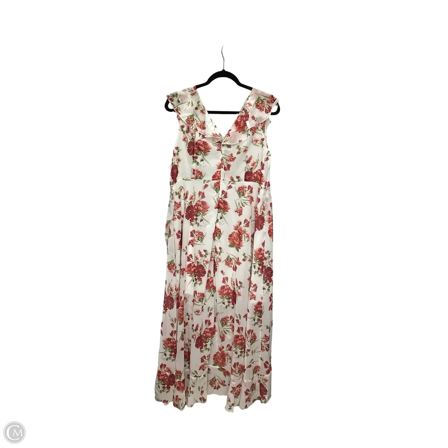 Dress Casual Midi By JJs House In Floral Print, Size: Xxl