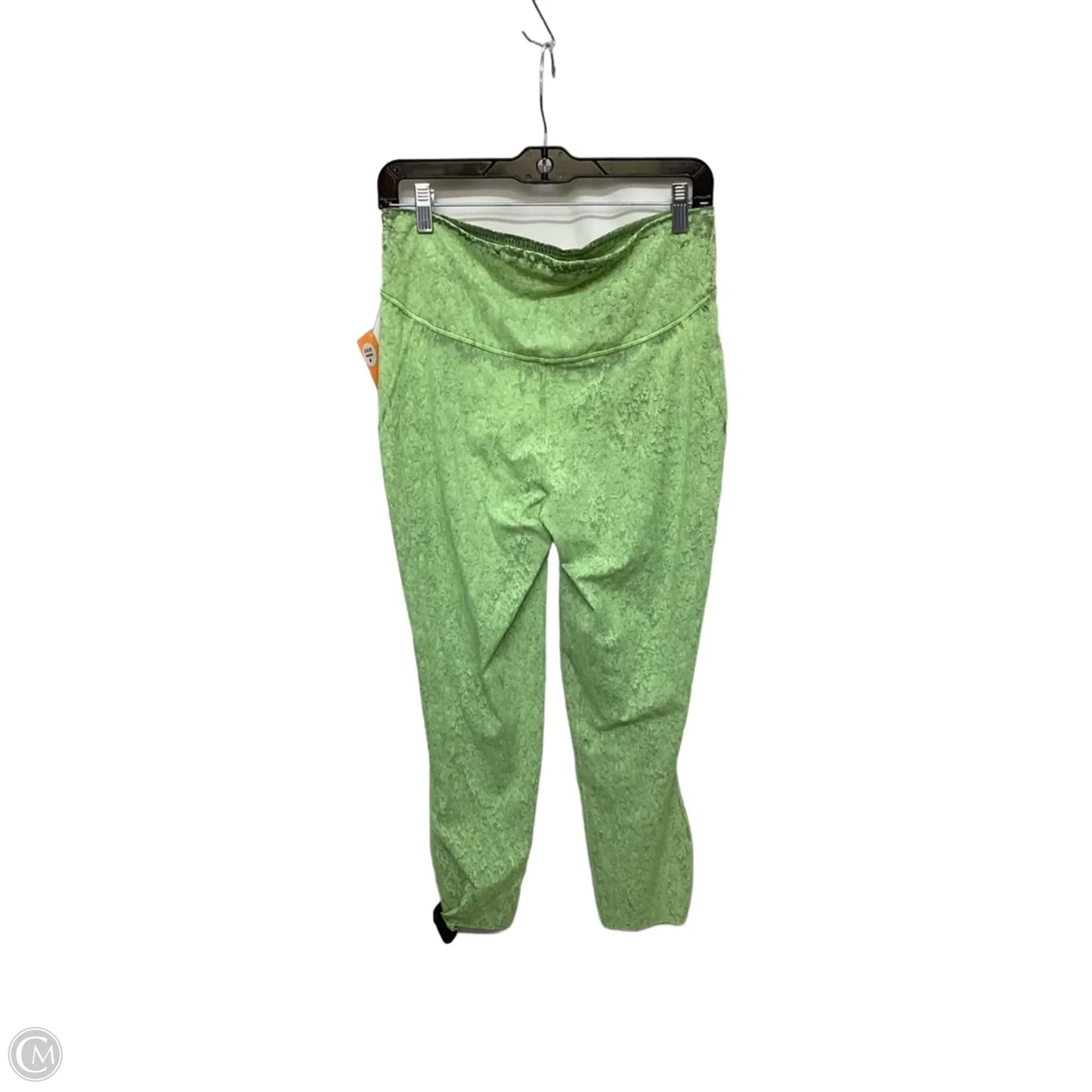 Athletic Leggings By Lululemon In Green, Size: 10