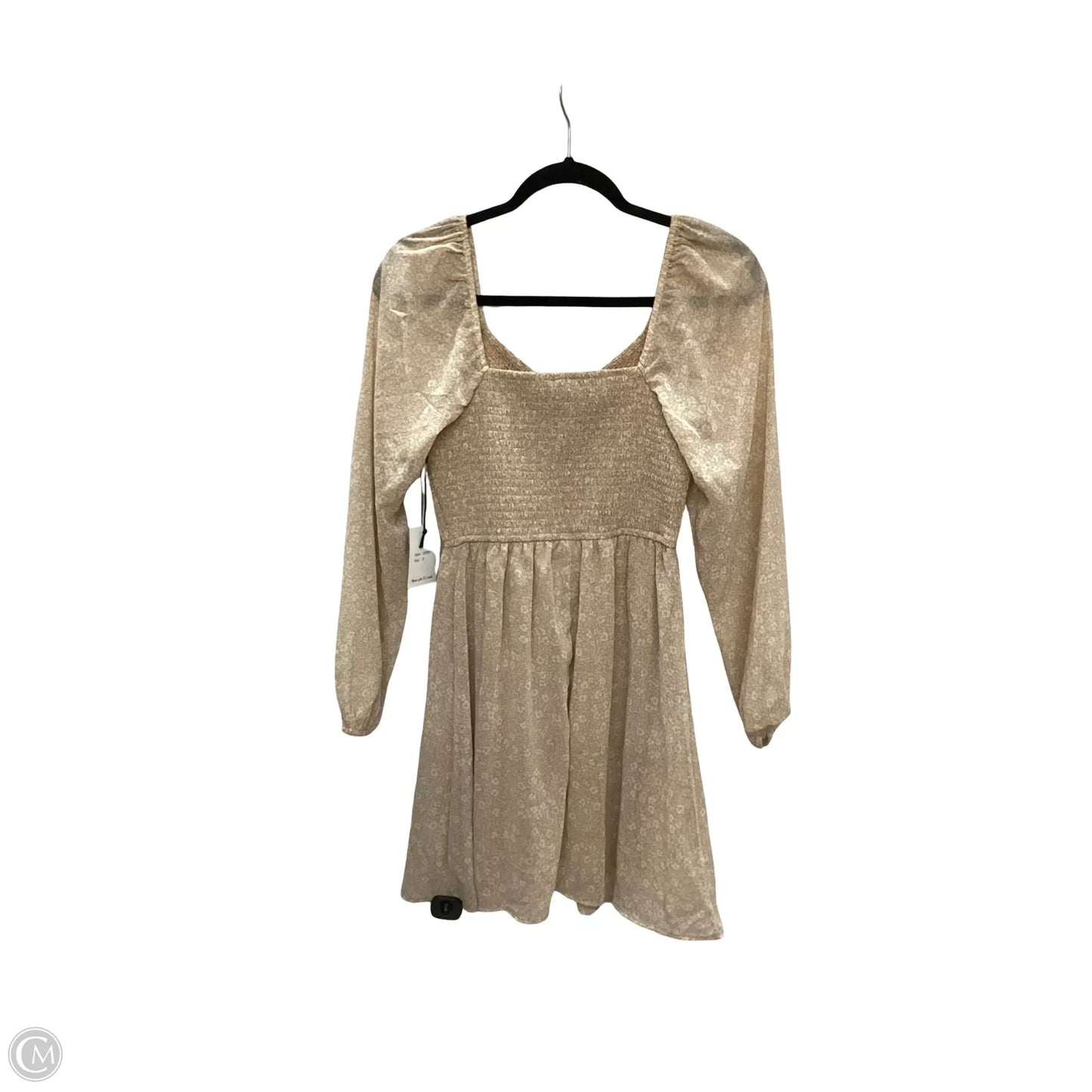 Dress Casual Short By Japna In Tan, Size: S
