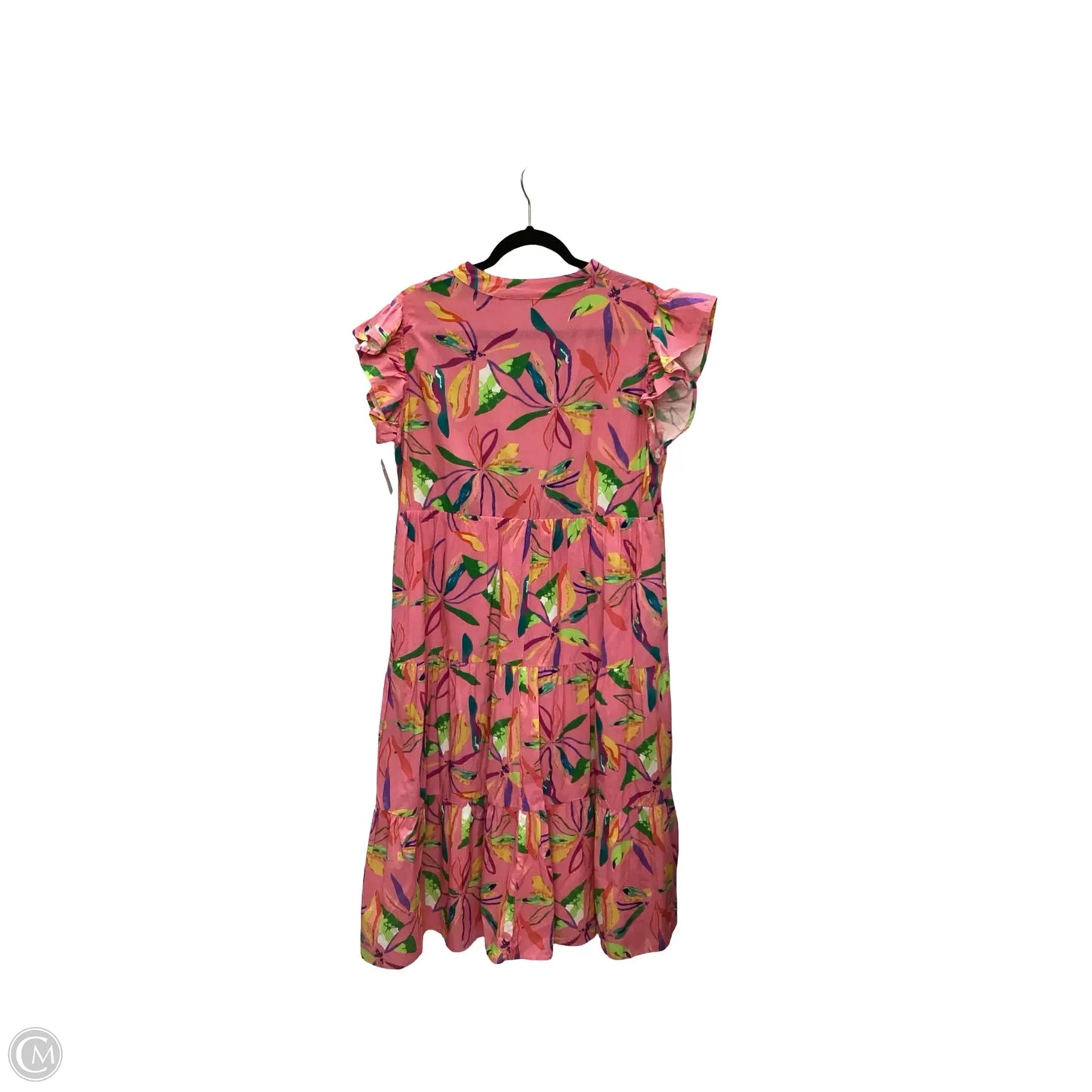 Dress Casual Maxi By Lavender J In Pink, Size: L