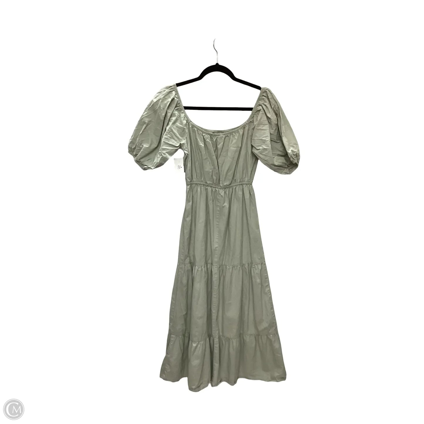 Dress Casual Maxi By Sim & Sam In Green, Size: Xs