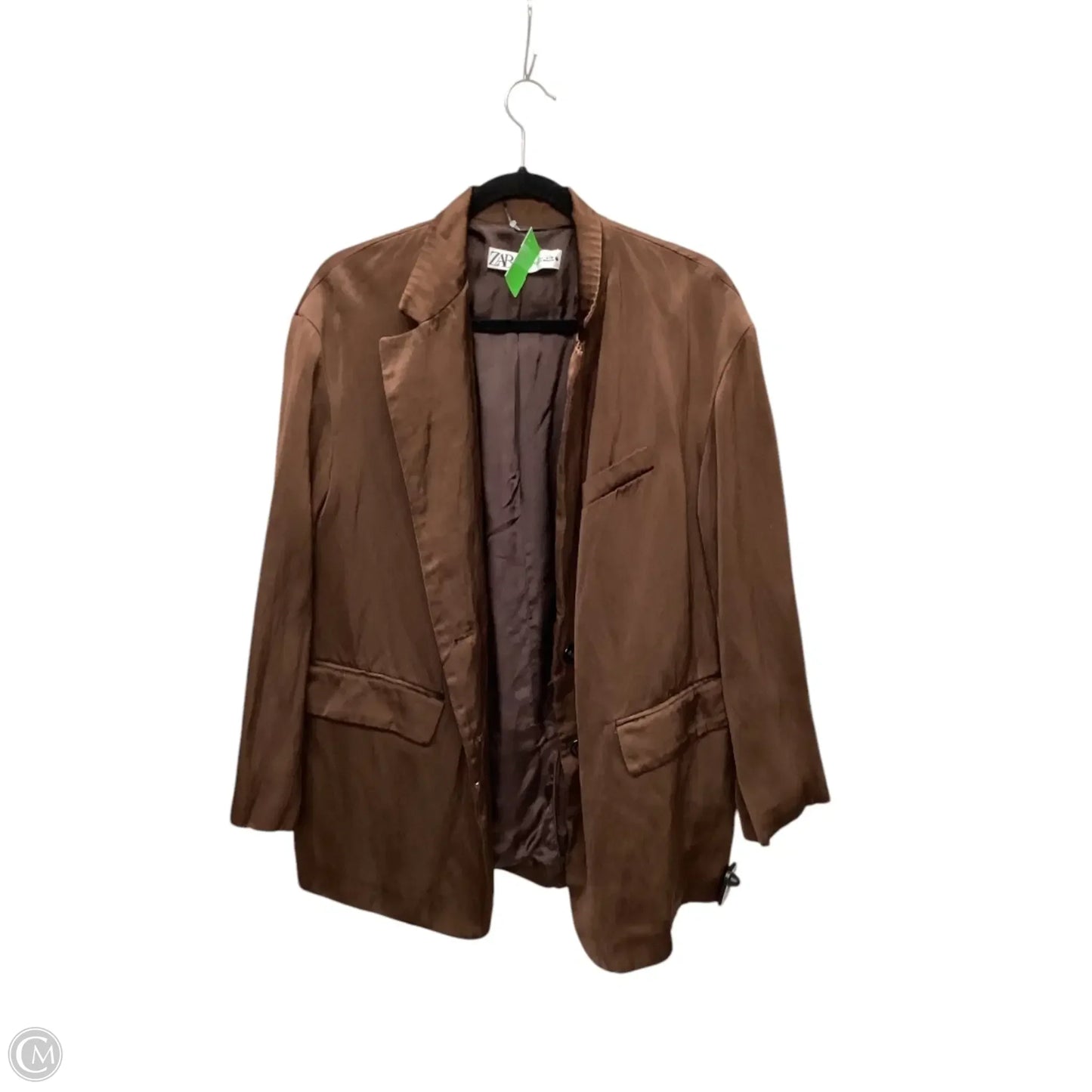 Blazer By Zara In Brown, Size: L