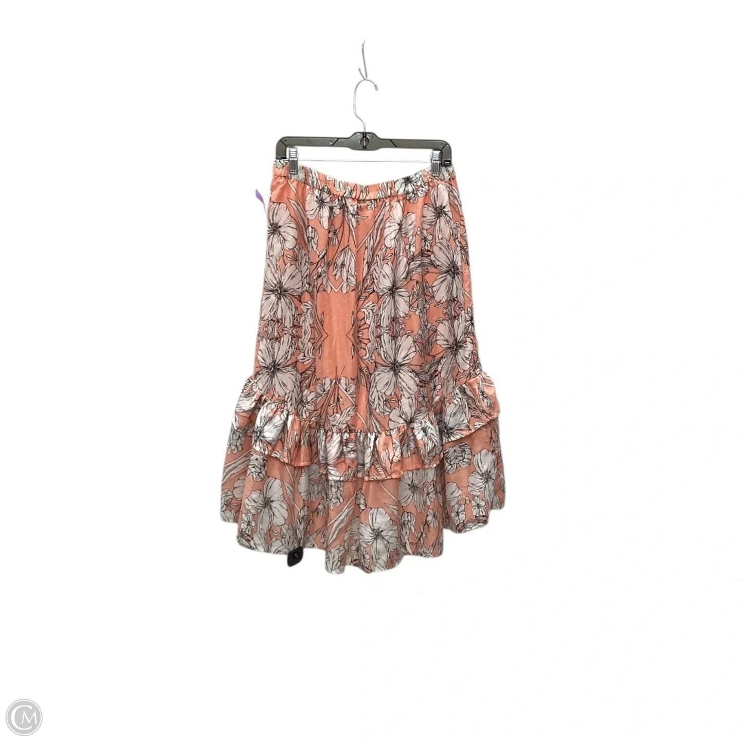 Skirt Maxi By Cato In Peach, Size: M