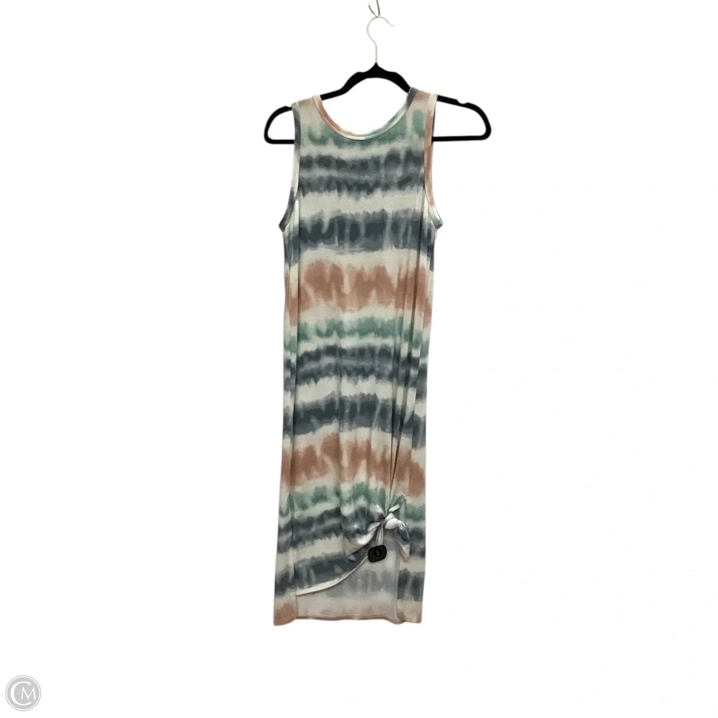 Dress Casual Maxi By Hem & Thread In Tie Dye Print, Size: S
