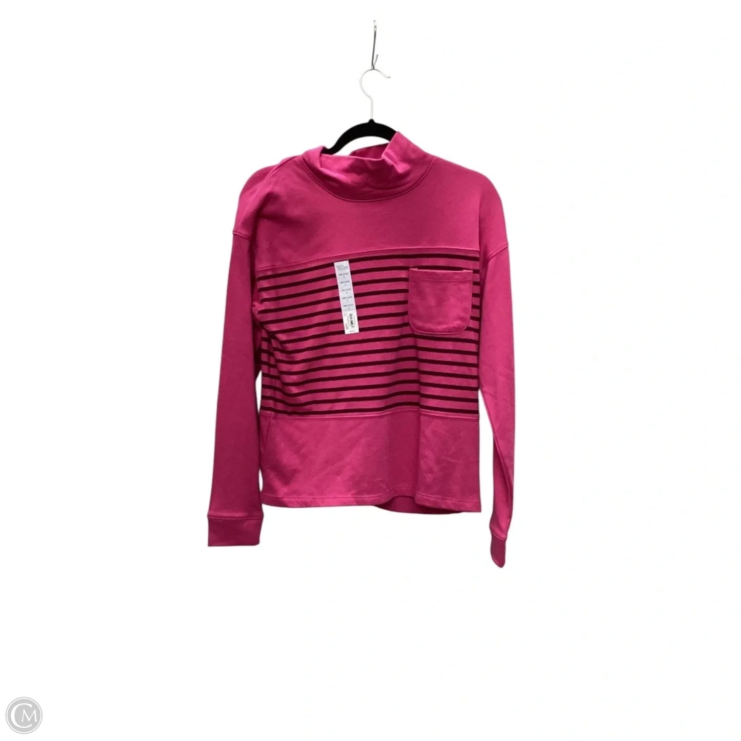 Top Long Sleeve By Croft And Barrow In Pink, Size: S