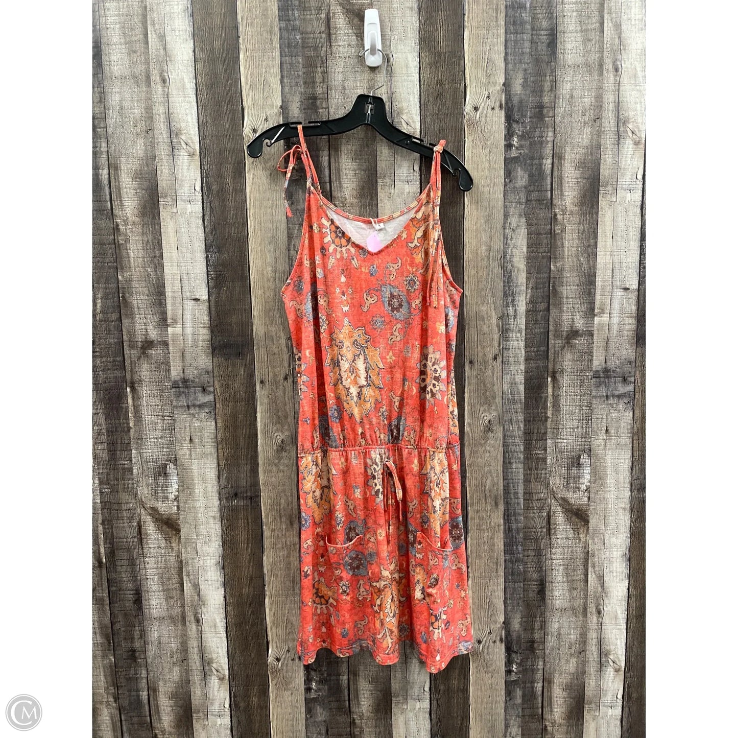 Dress Casual Short By Cmf In Orange, Size: Xl