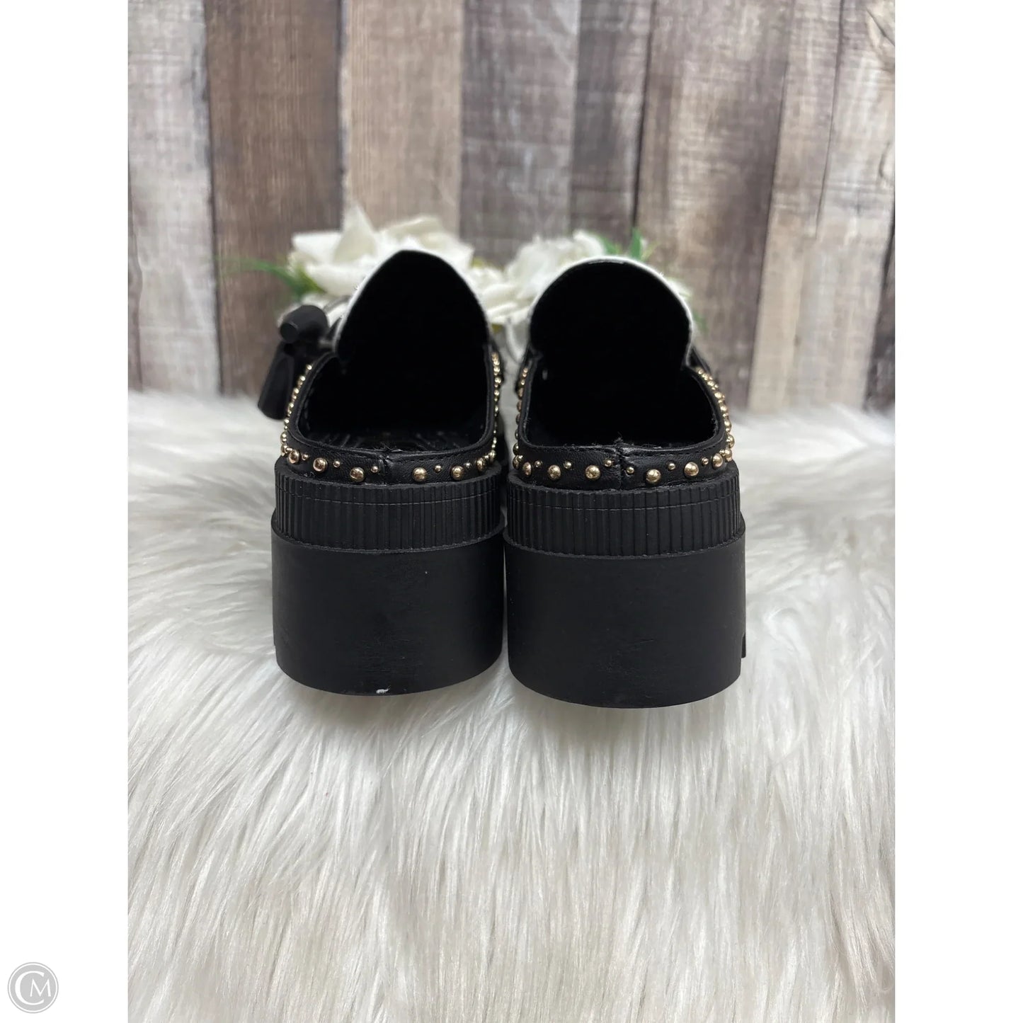 Shoes Flats By Jessica Simpson In Black & White, Size: 5.5