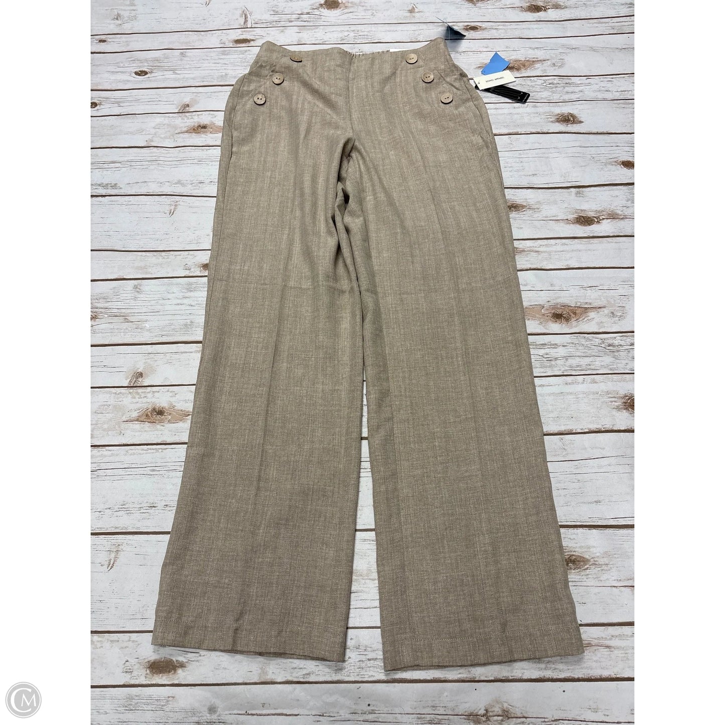 Pants Dress By Soho Apparel In Tan, Size: S