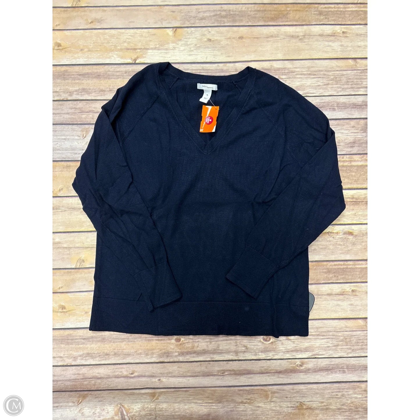 Sweater By Daily Ritual In Navy, Size: L