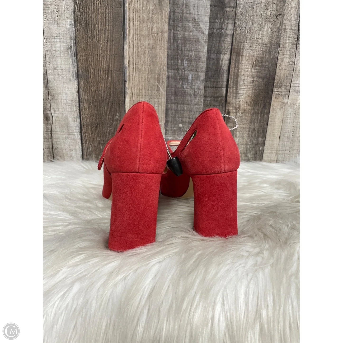 Shoes Designer By Kate Spade In Red, Size: 7