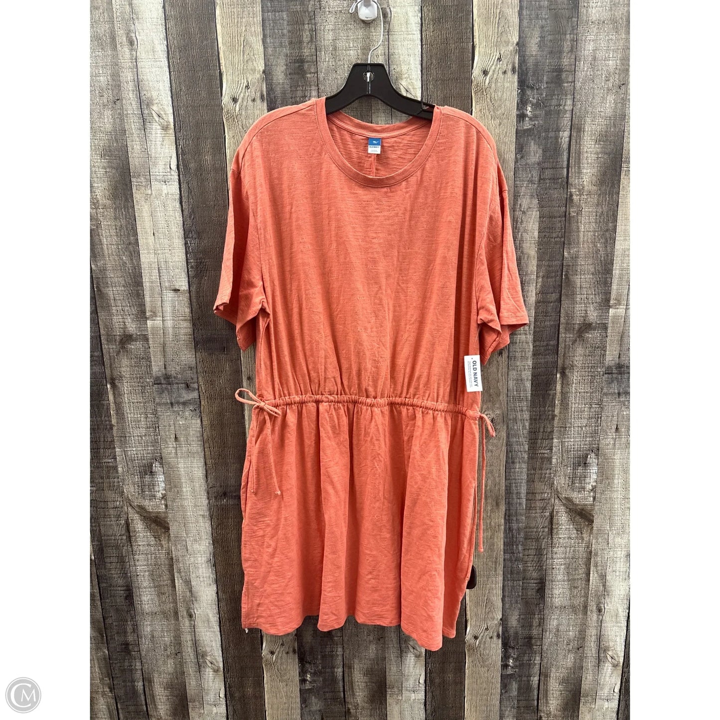 Dress Casual Short By Old Navy In Orange, Size: Xl
