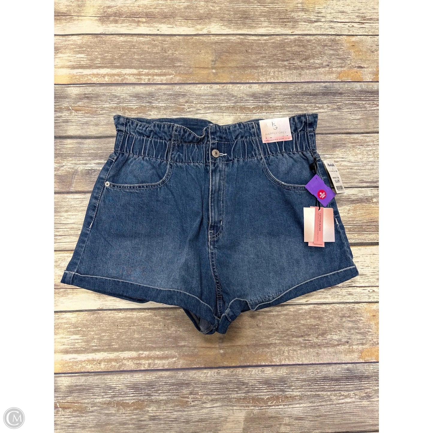 Shorts By Happily Grey In Blue, Size: 12