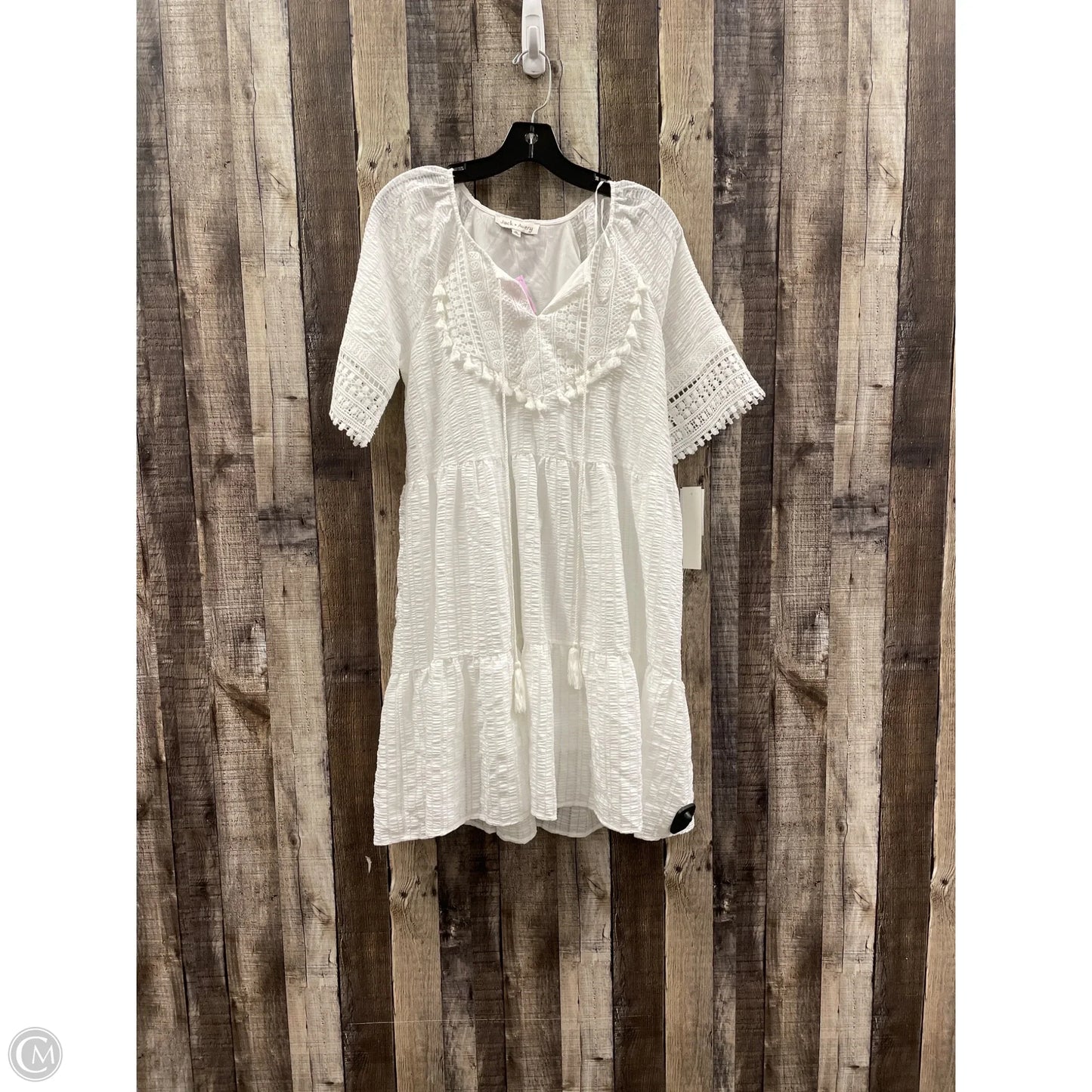 Dress Casual Short By Cme In White, Size: S