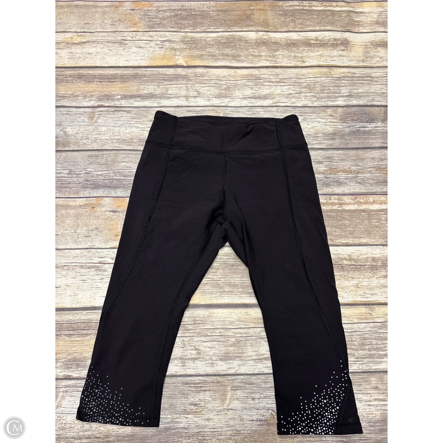 Athletic Capris By Lululemon In Black, Size: 6