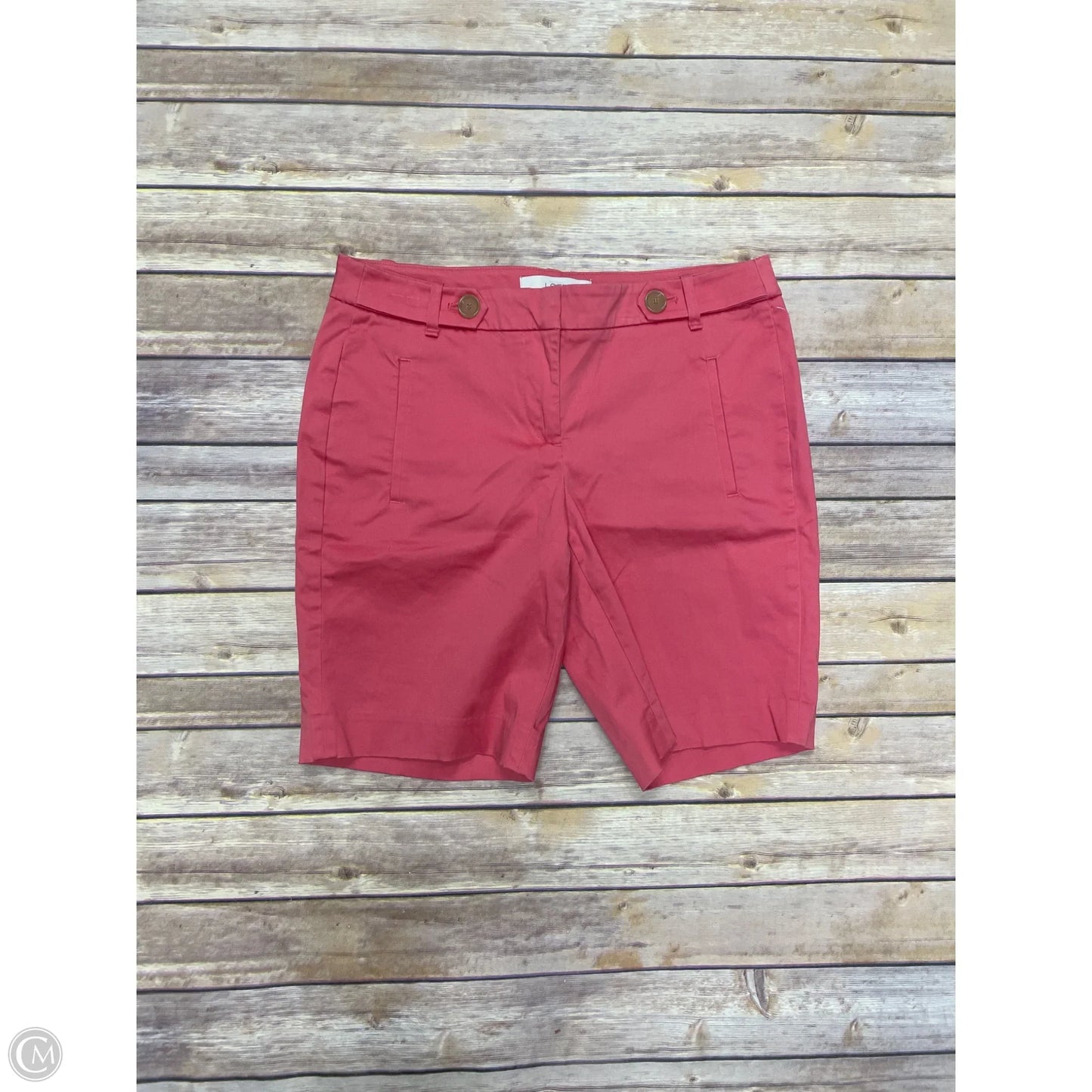 Shorts By Loft In Peach, Size: 4