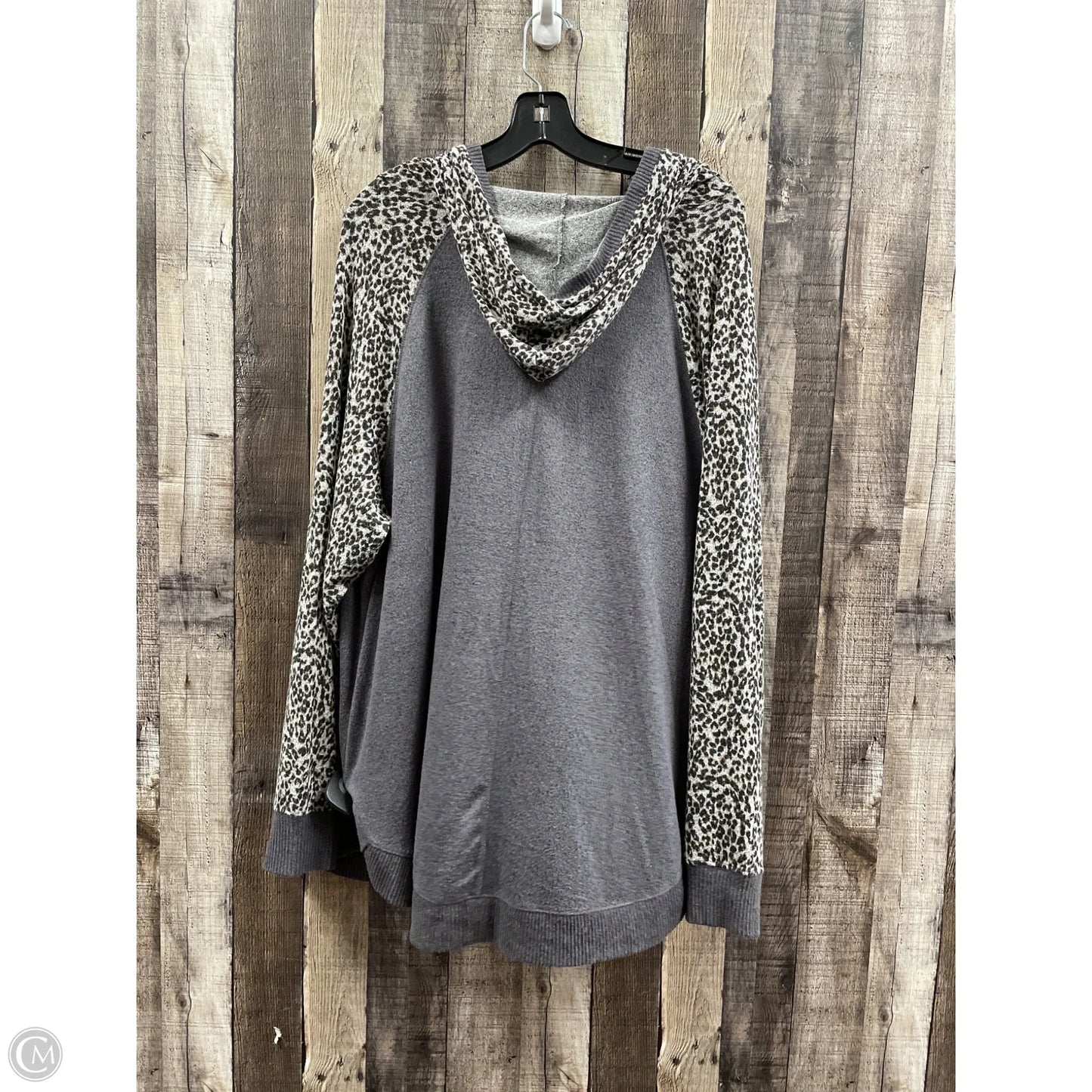 Cardigan By Maurices In Grey, Size: 1x