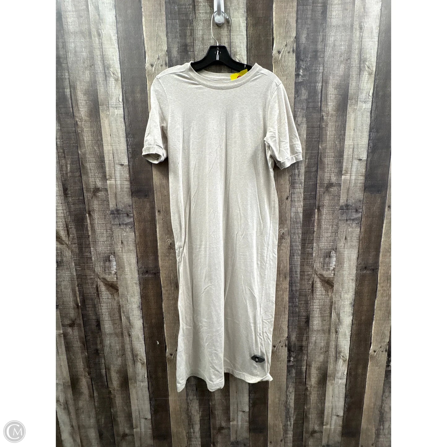 Dress Casual Midi By Madewell In Tan, Size: S