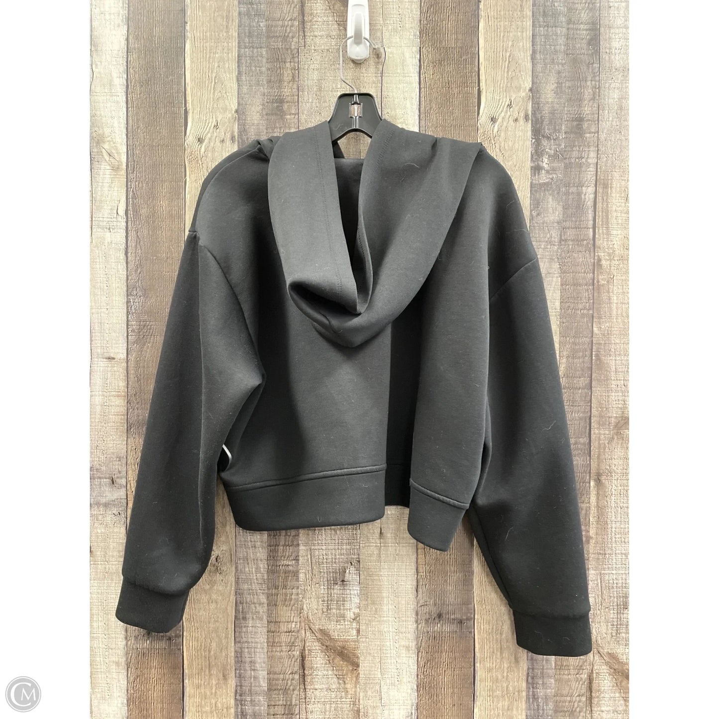 Athletic Jacket By A New Day In Black, Size: L