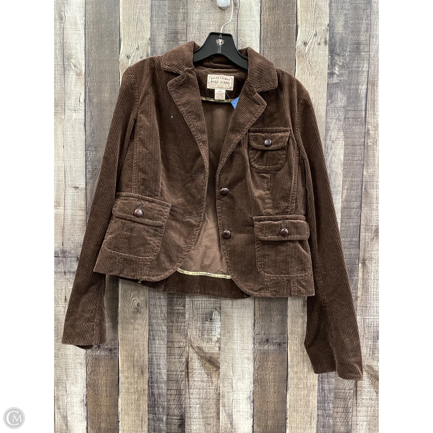 Blazer By Ralph Lauren In Brown, Size: M