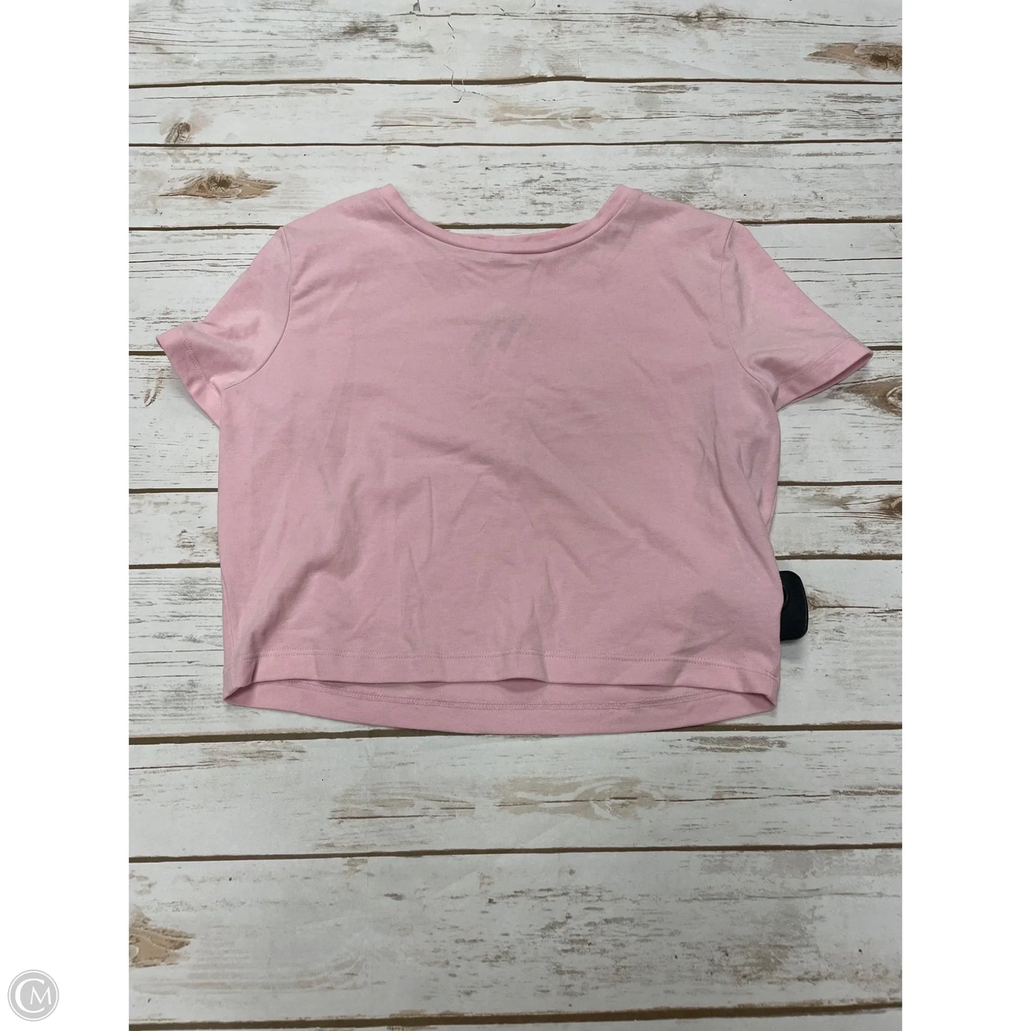 Top Short Sleeve Basic By Wild Fable In Pink, Size: L