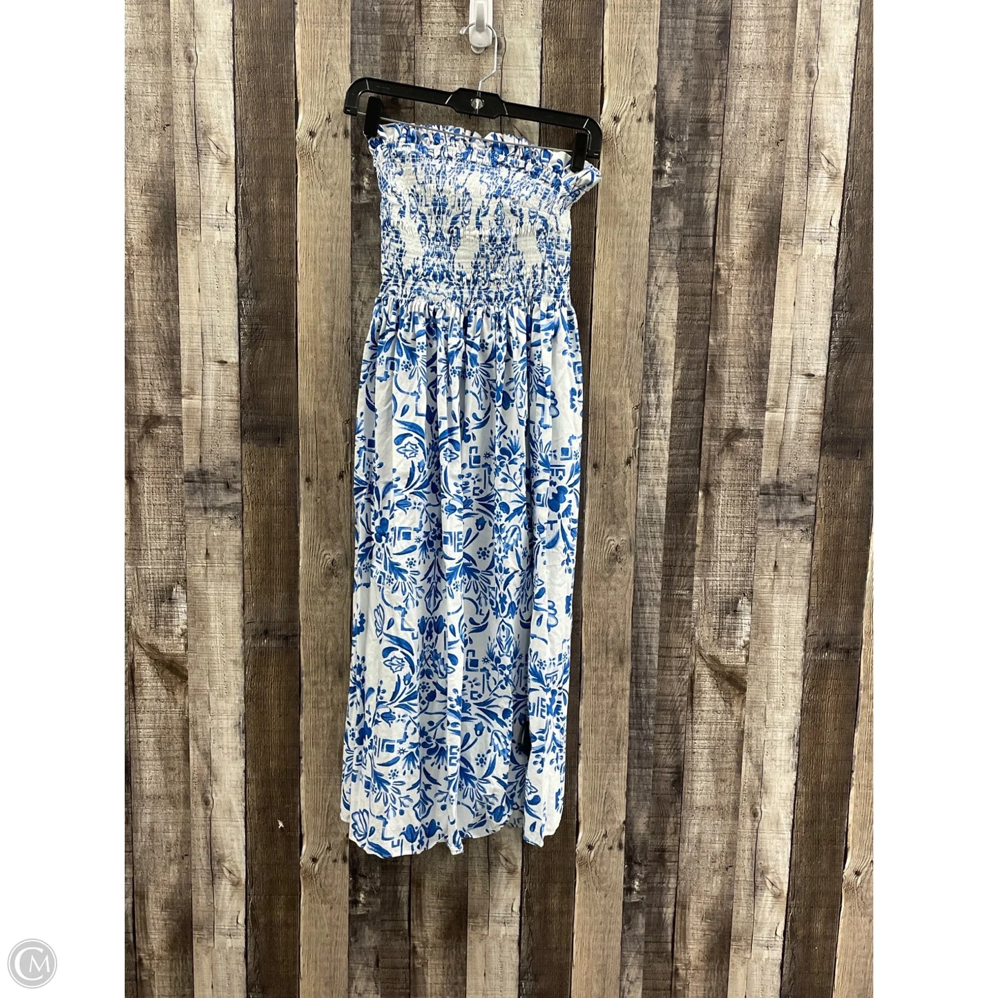 Dress Casual Maxi By H&m In Blue, Size: M