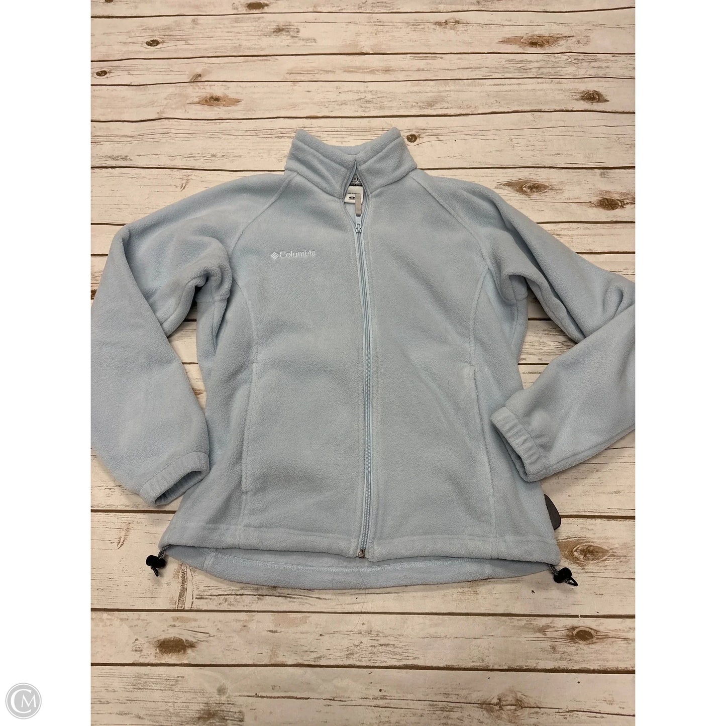 Jacket Fleece By Columbia In Blue, Size: S