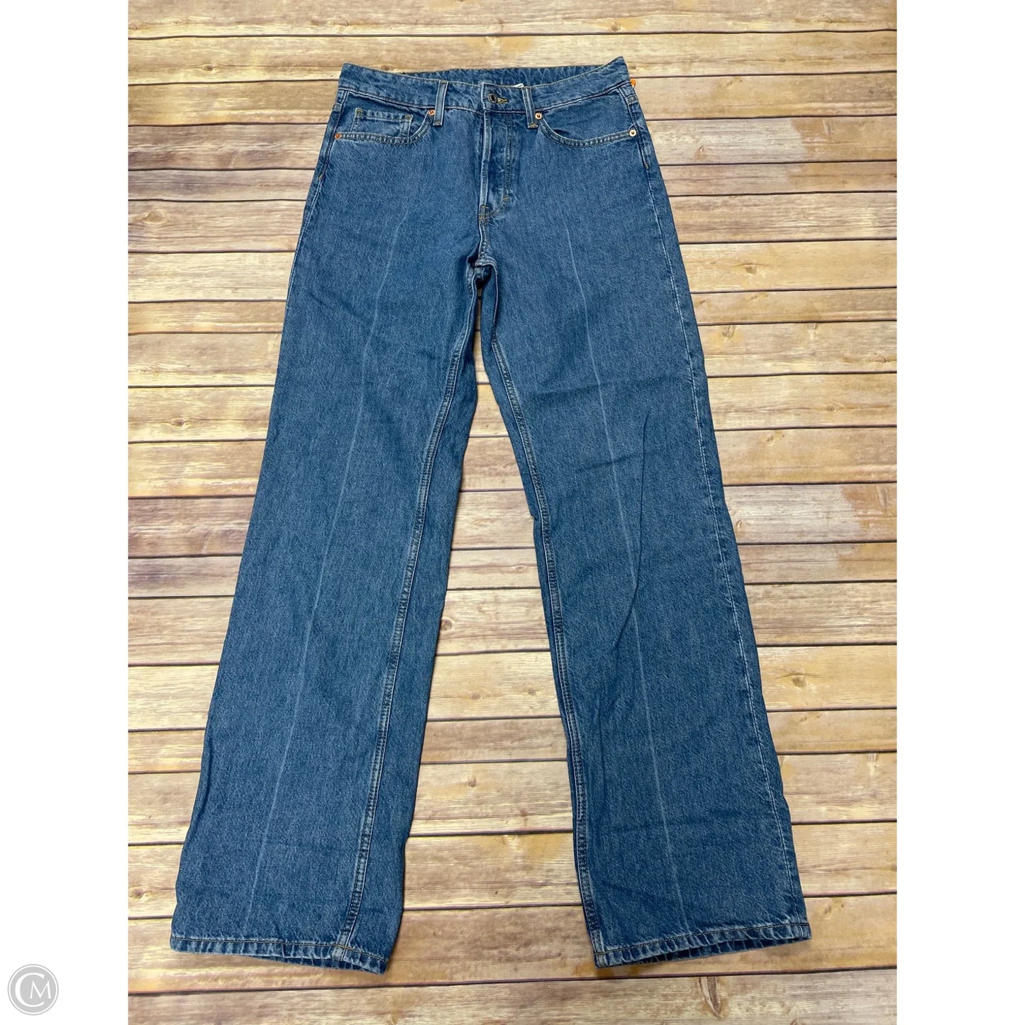 Jeans Straight By Cme In Blue Denim, Size: 6