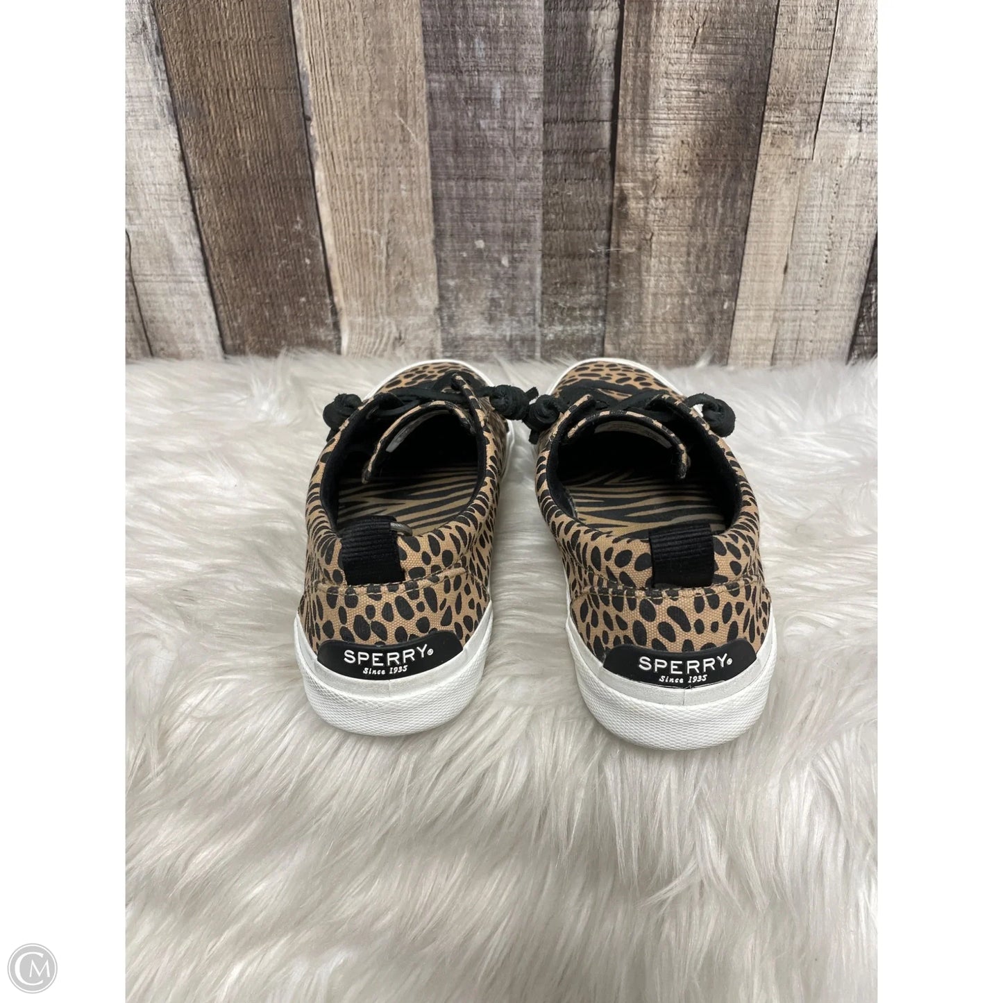 Shoes Flats By Sperry In Animal Print, Size: 9