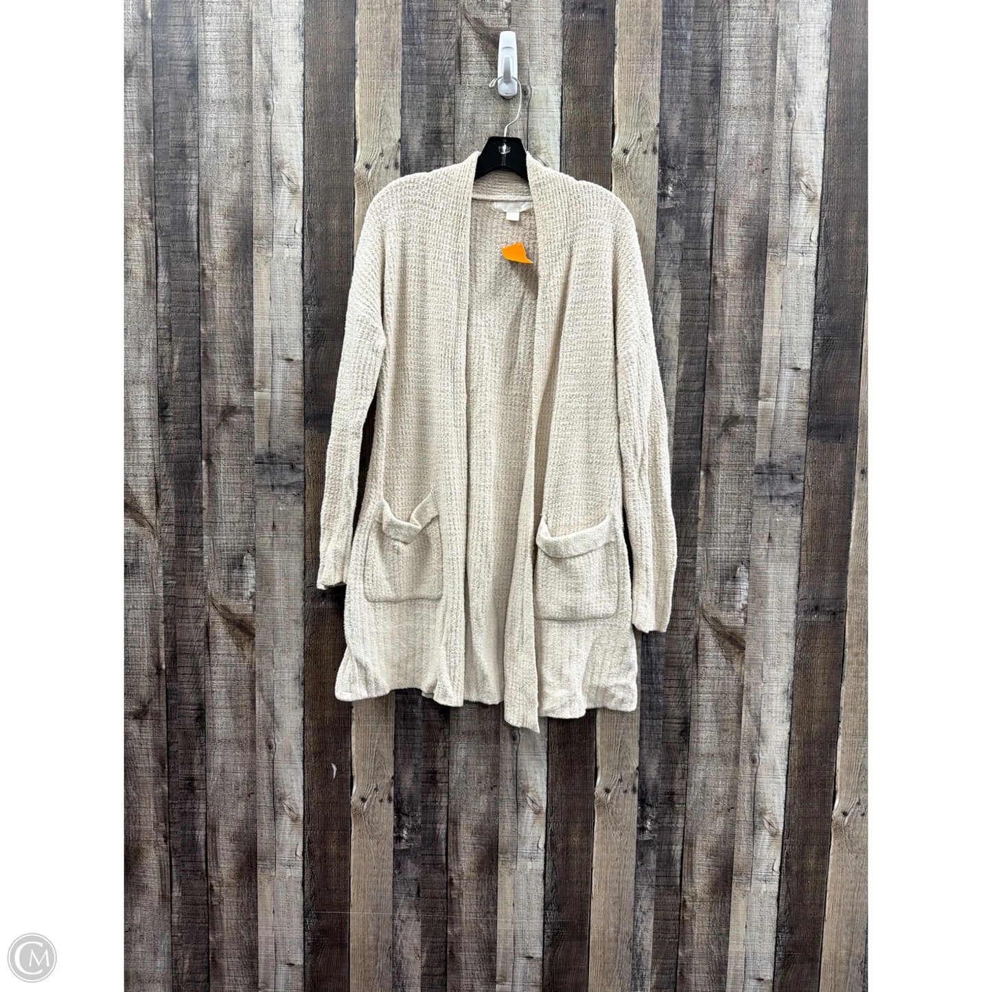 Sweater Cardigan By Barefoot Dreams In Cream, Size: M