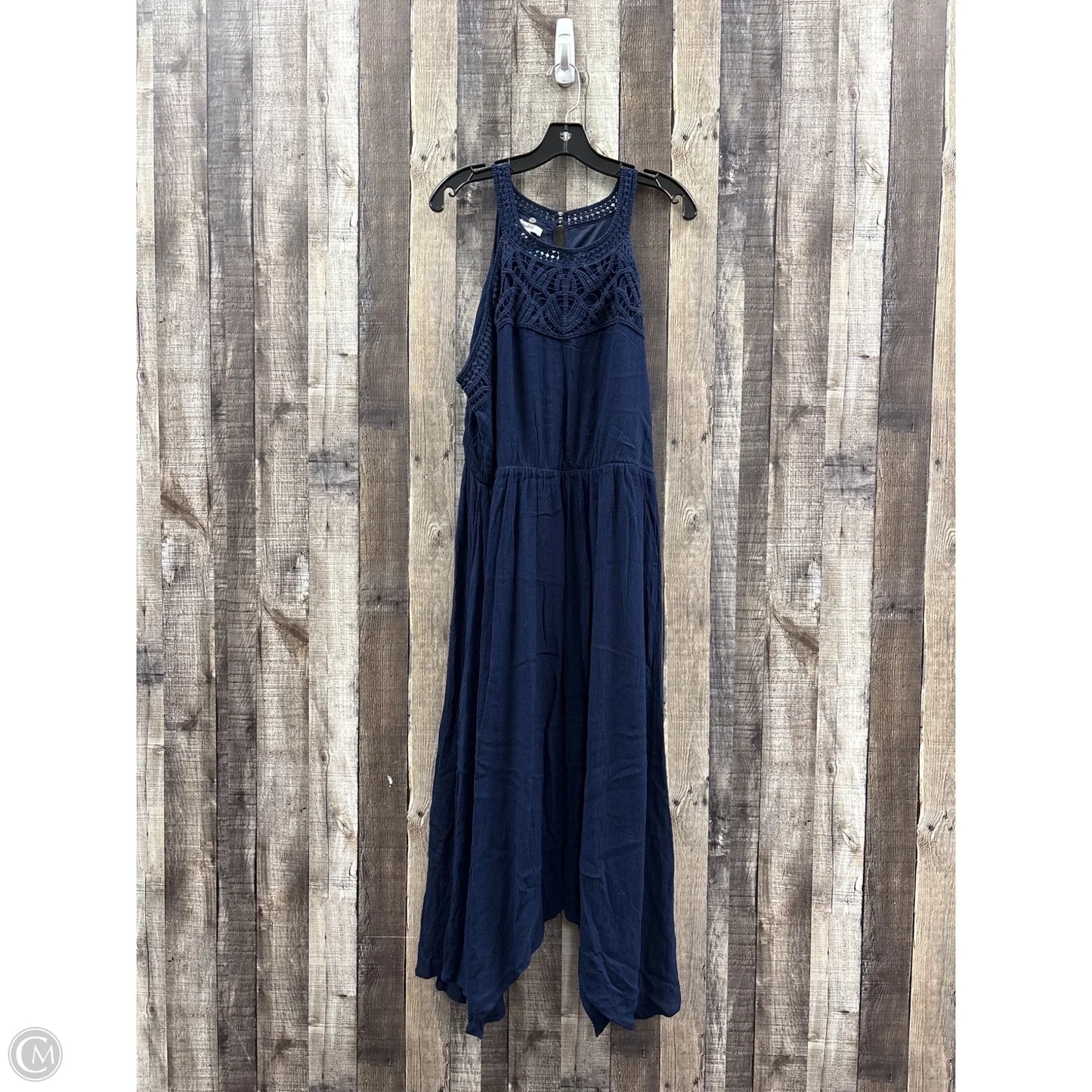 Dress Casual Maxi By Maurices In Blue, Size: 1x