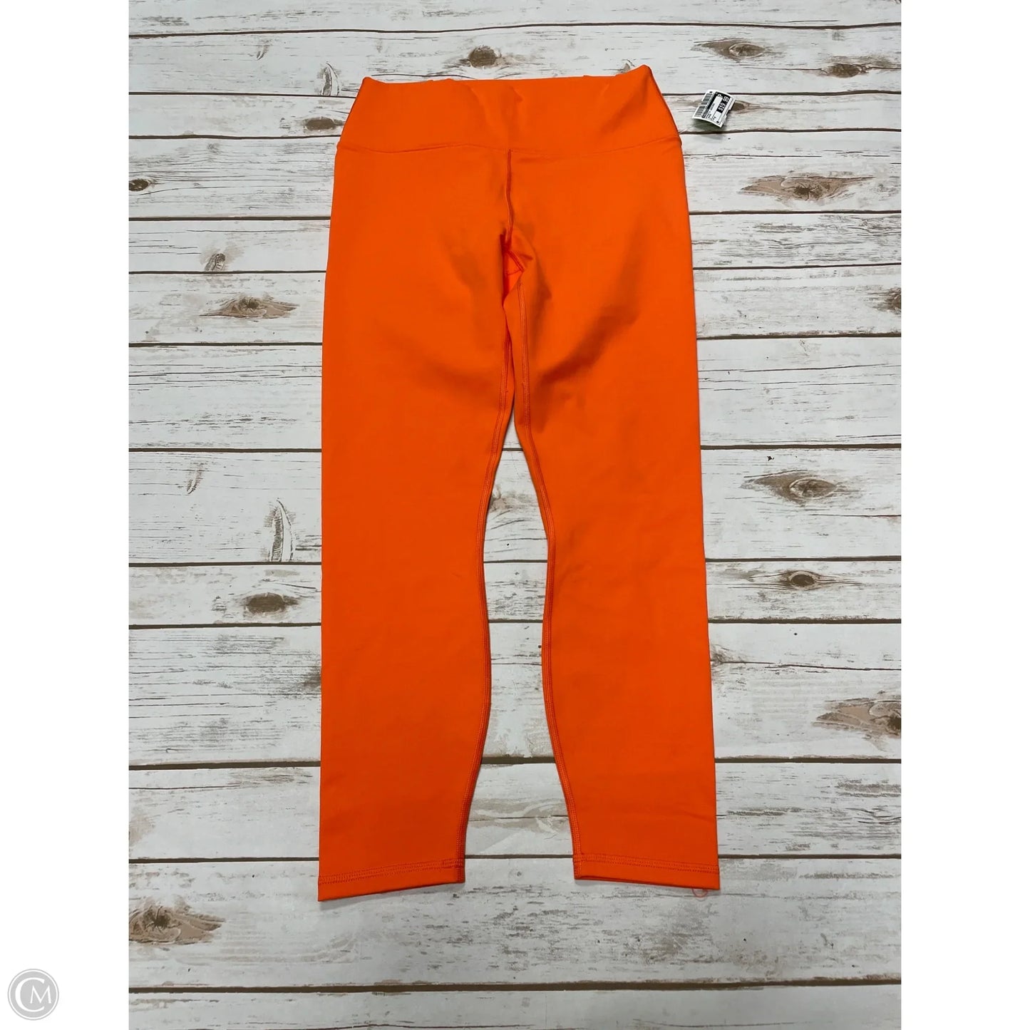 Athletic Leggings By Fabletics In Orange, Size: M