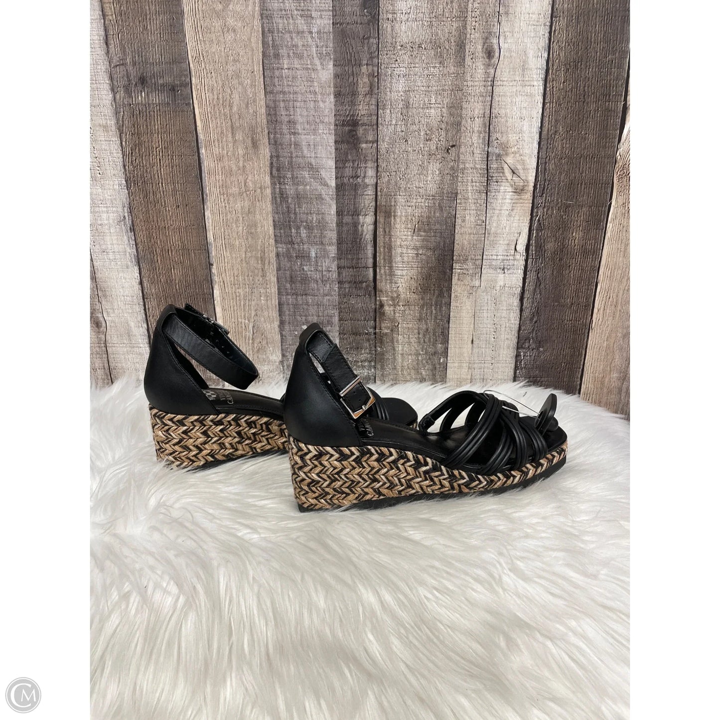 Sandals Heels Wedge By Vince Camuto In Multi-colored, Size: 9