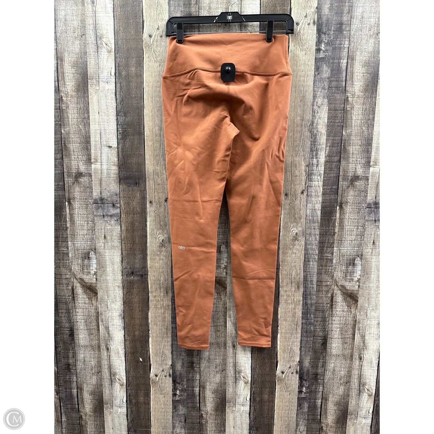 Athletic Leggings By Alo In Copper, Size: L