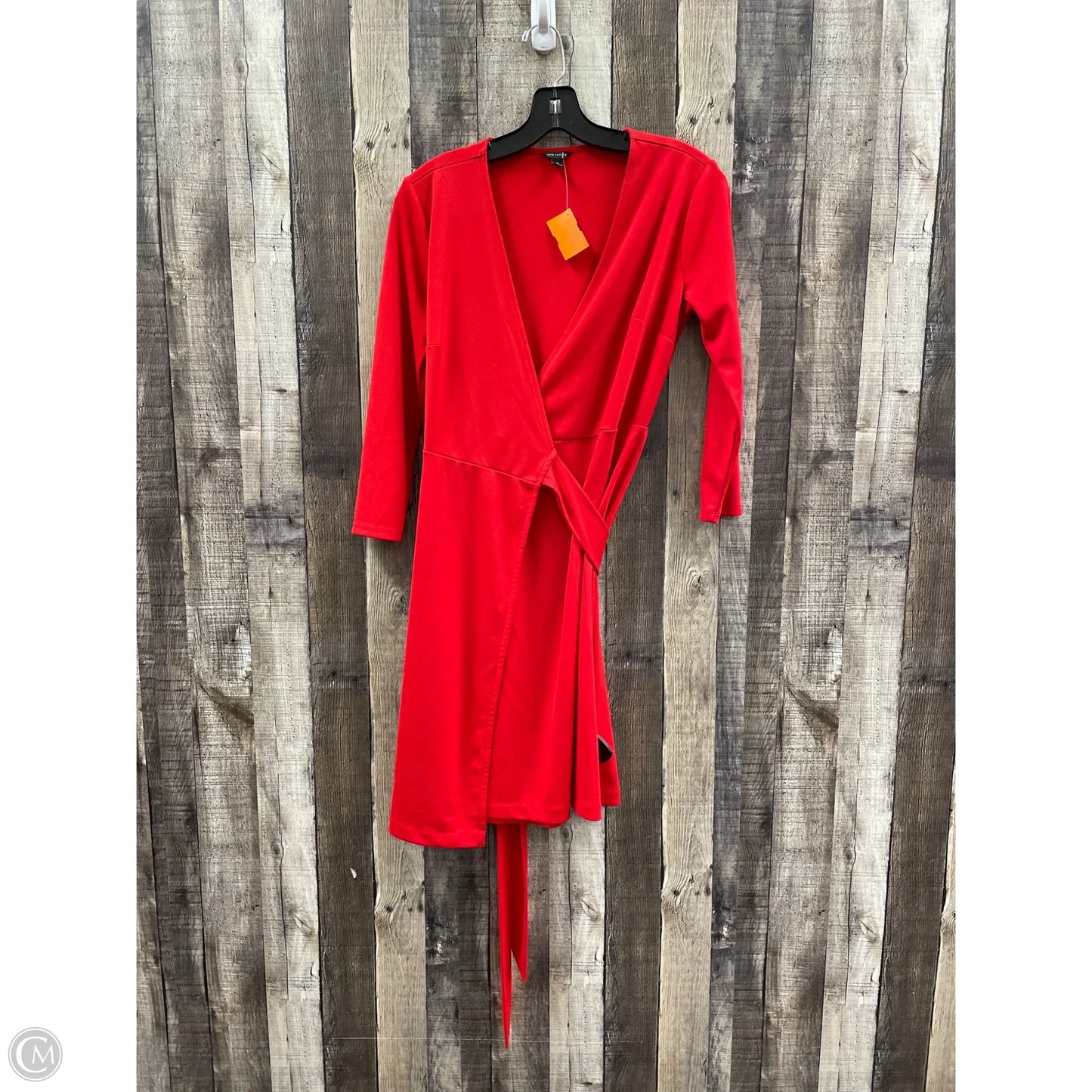 Dress Casual Short By Ann Taylor In Red, Size: Xs