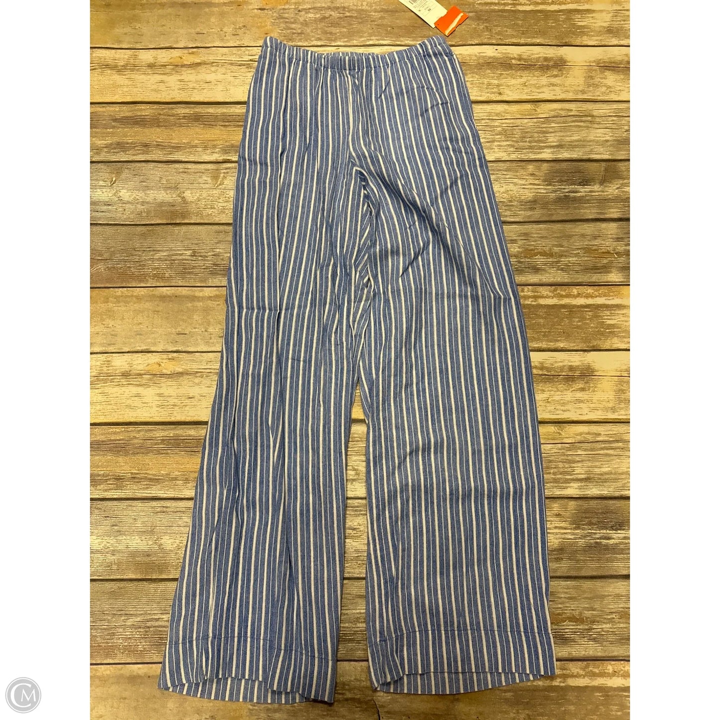Pants Wide Leg By A New Day In Blue, Size: Xs