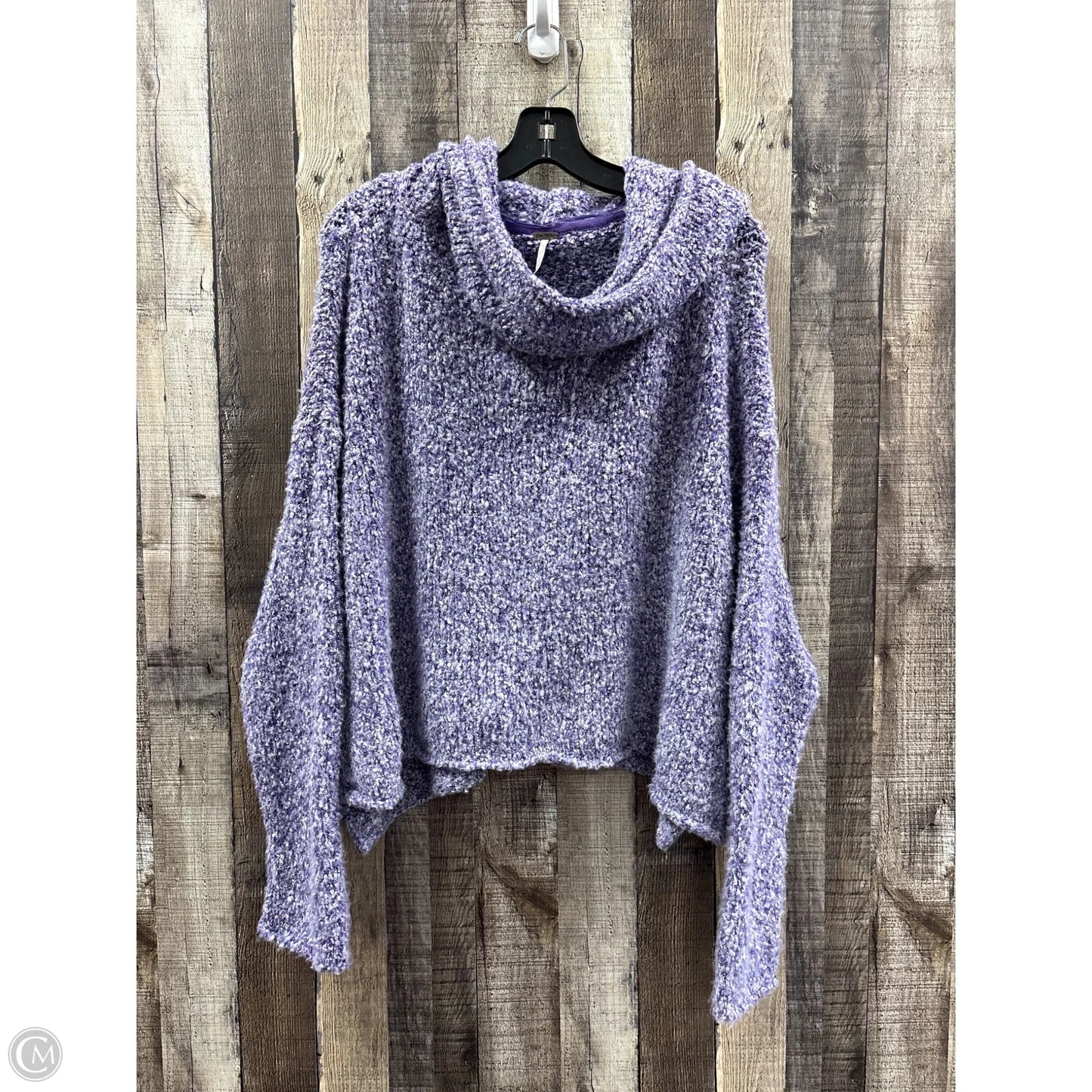 Sweater By Free People In Purple, Size: Xs
