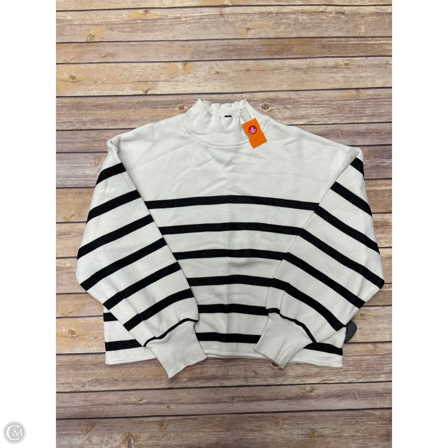Sweatshirt Collar By J. Crew In Cream, Size: S