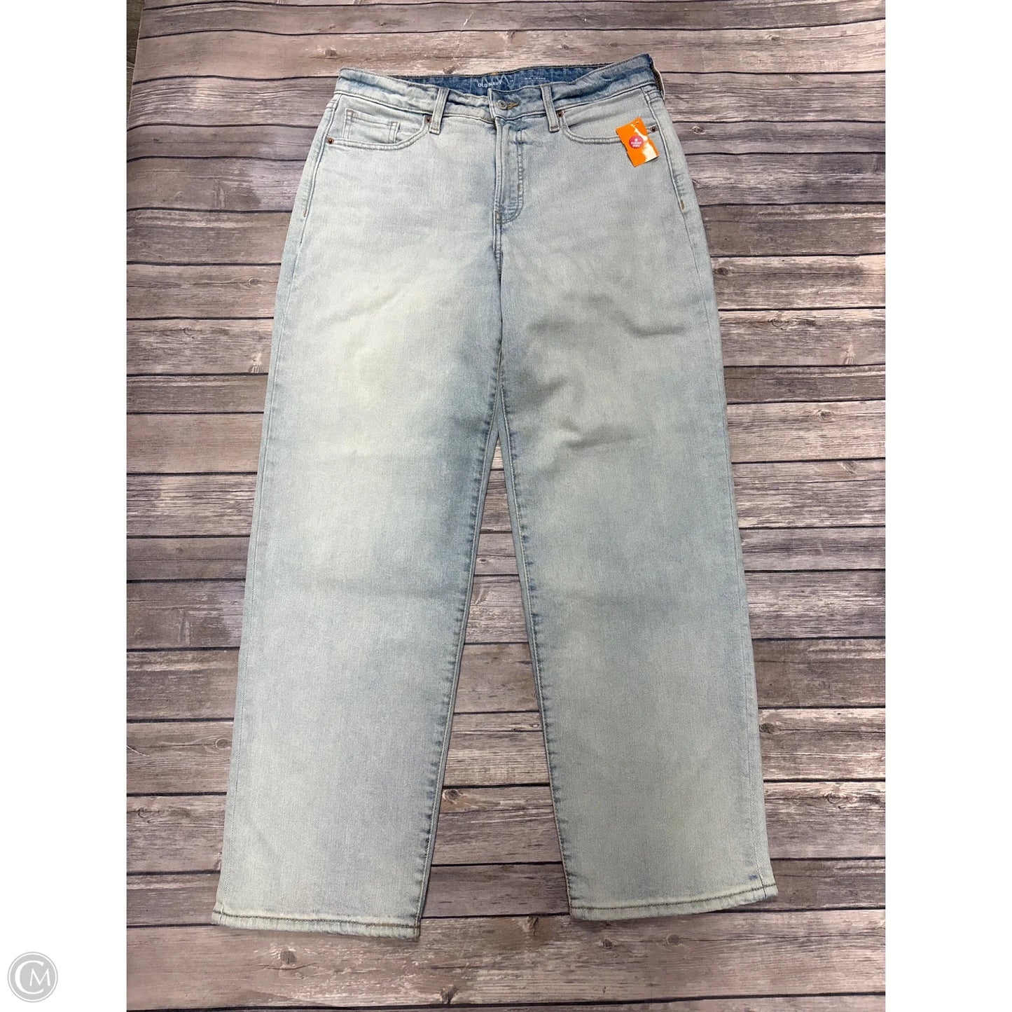 Jeans Wide Leg By Old Navy In Blue, Size: 10