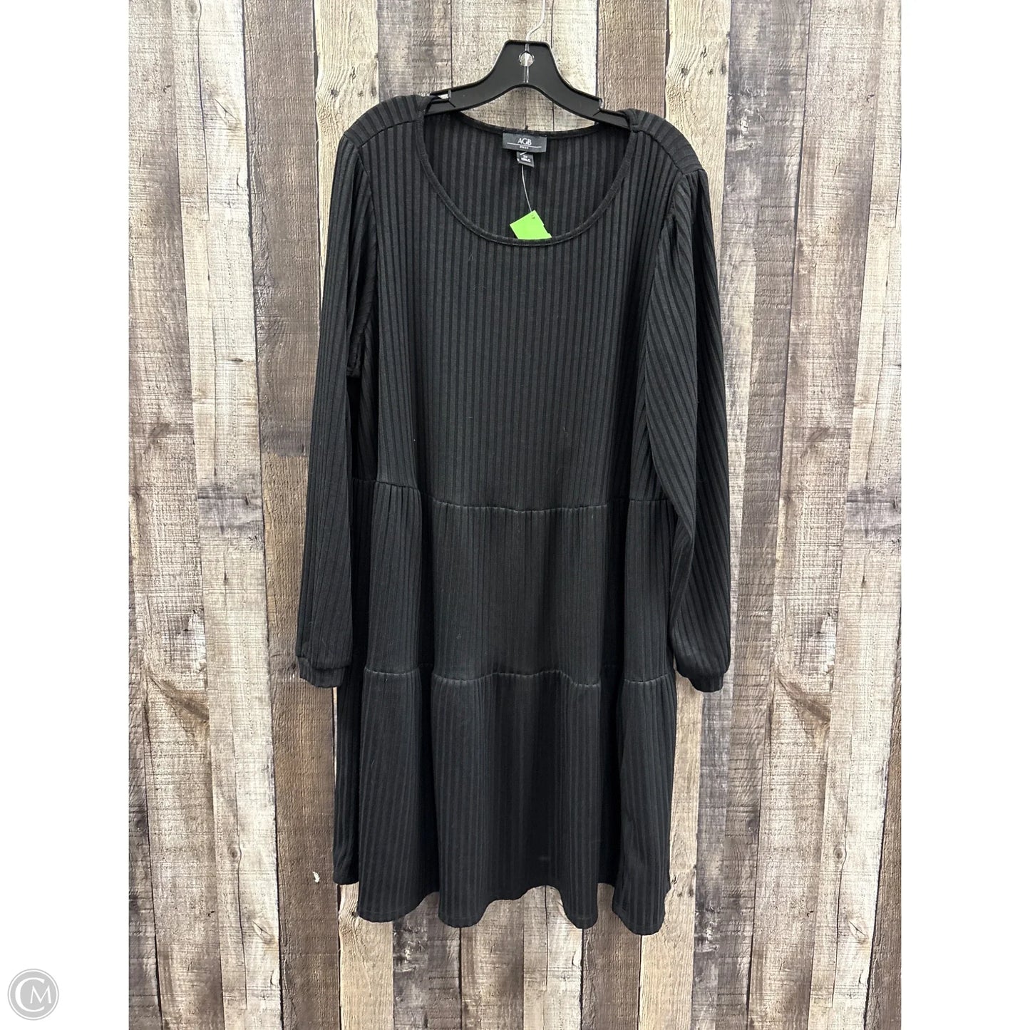 Dress Casual Short By Agb In Black, Size: 3x