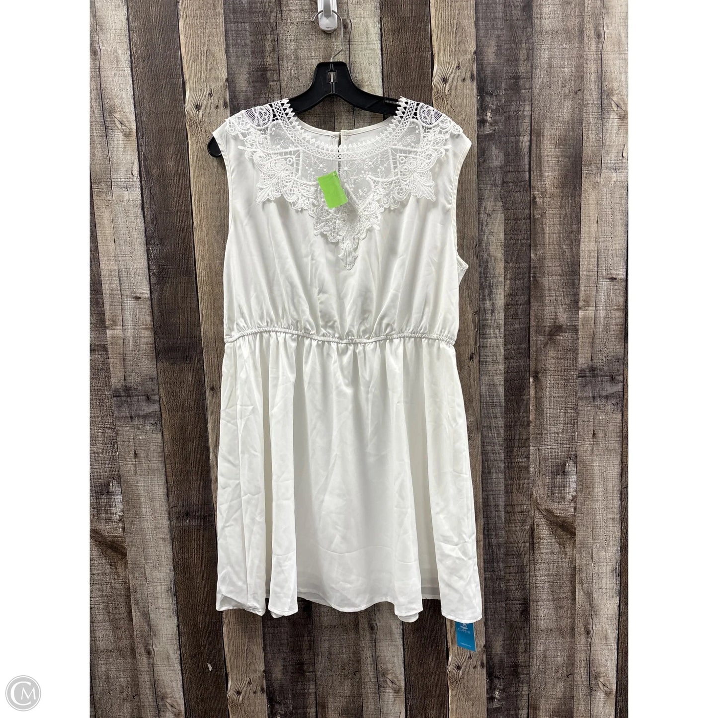 Dress Casual Short By Cupshe In White, Size: Xl