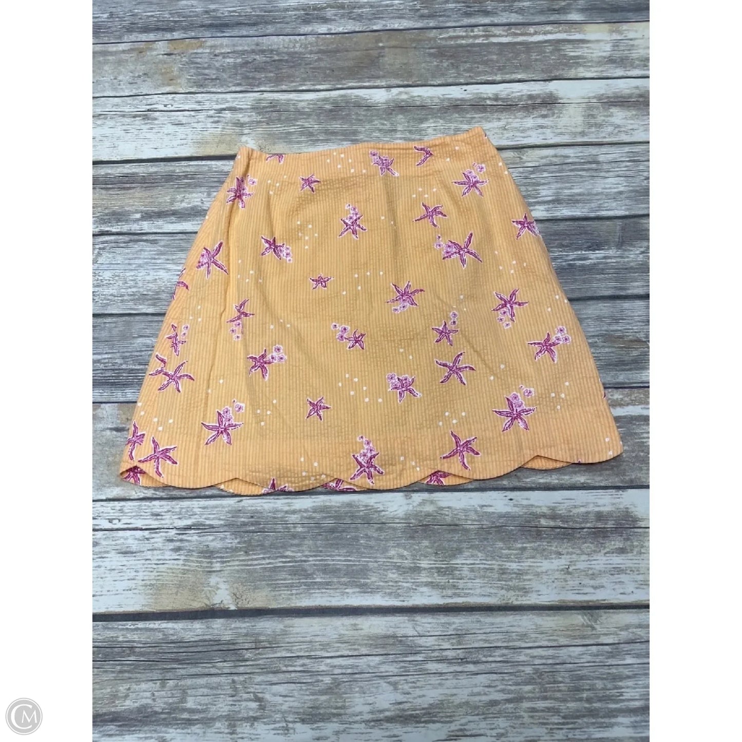 Skirt Designer By Lilly Pulitzer In Orange, Size: 2