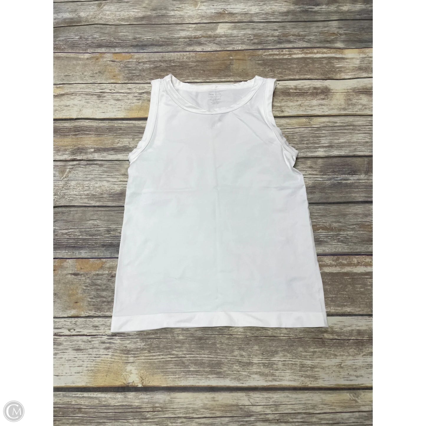 Tank Top By New York Laundry In White, Size: L