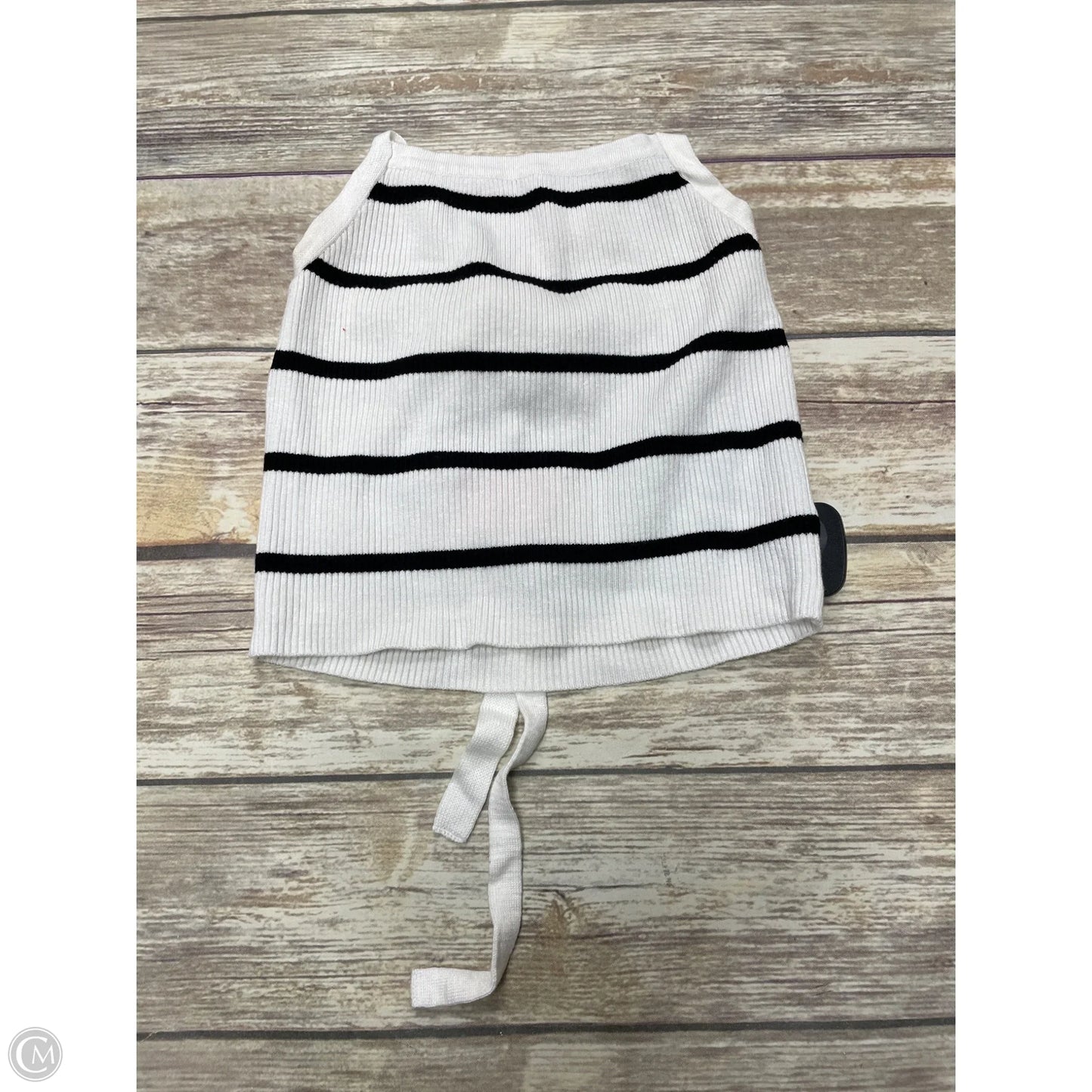 Top Sleeveless By H&m In Striped Pattern, Size: S
