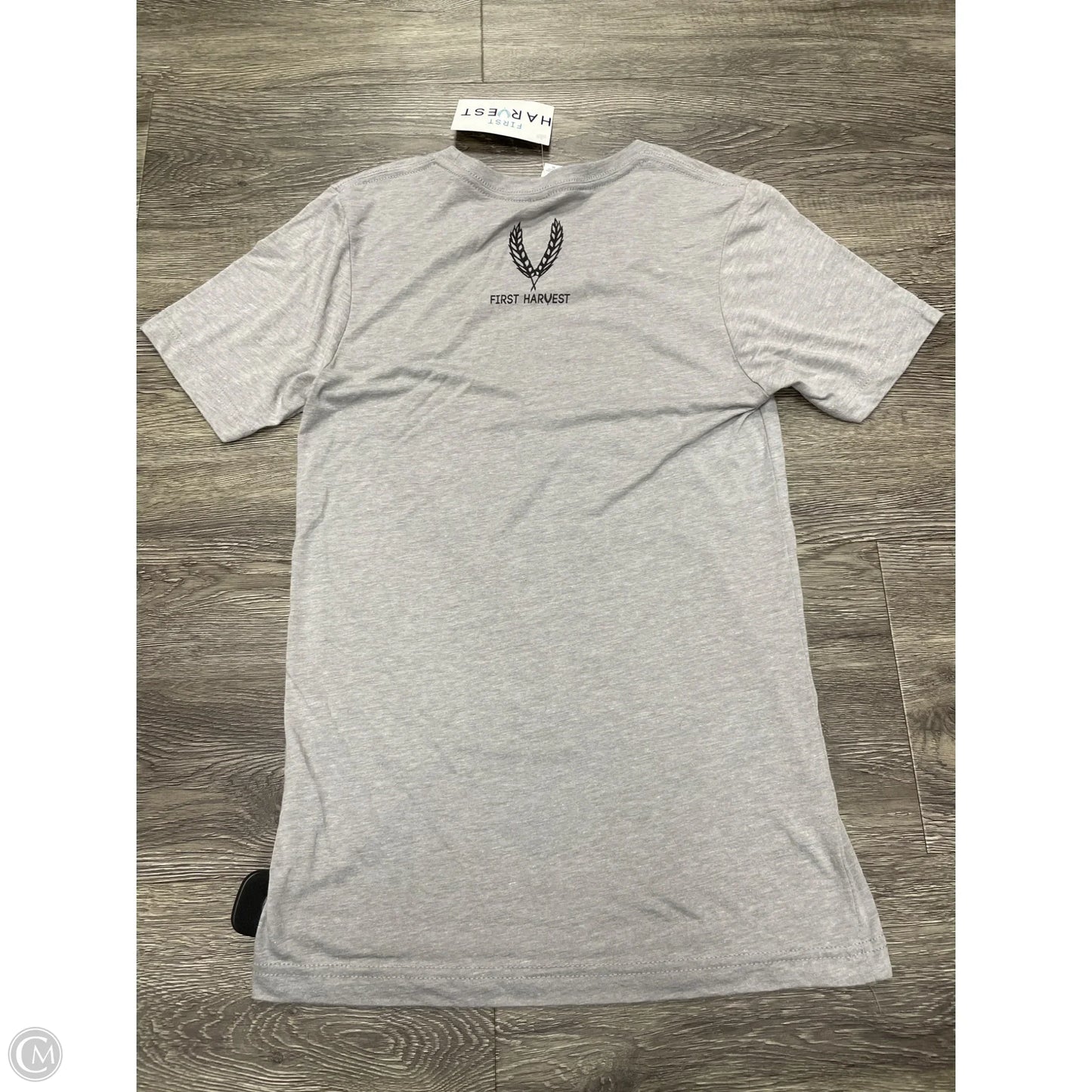 Top Short Sleeve Basic By Bella + Canvas In Grey, Size: Xs