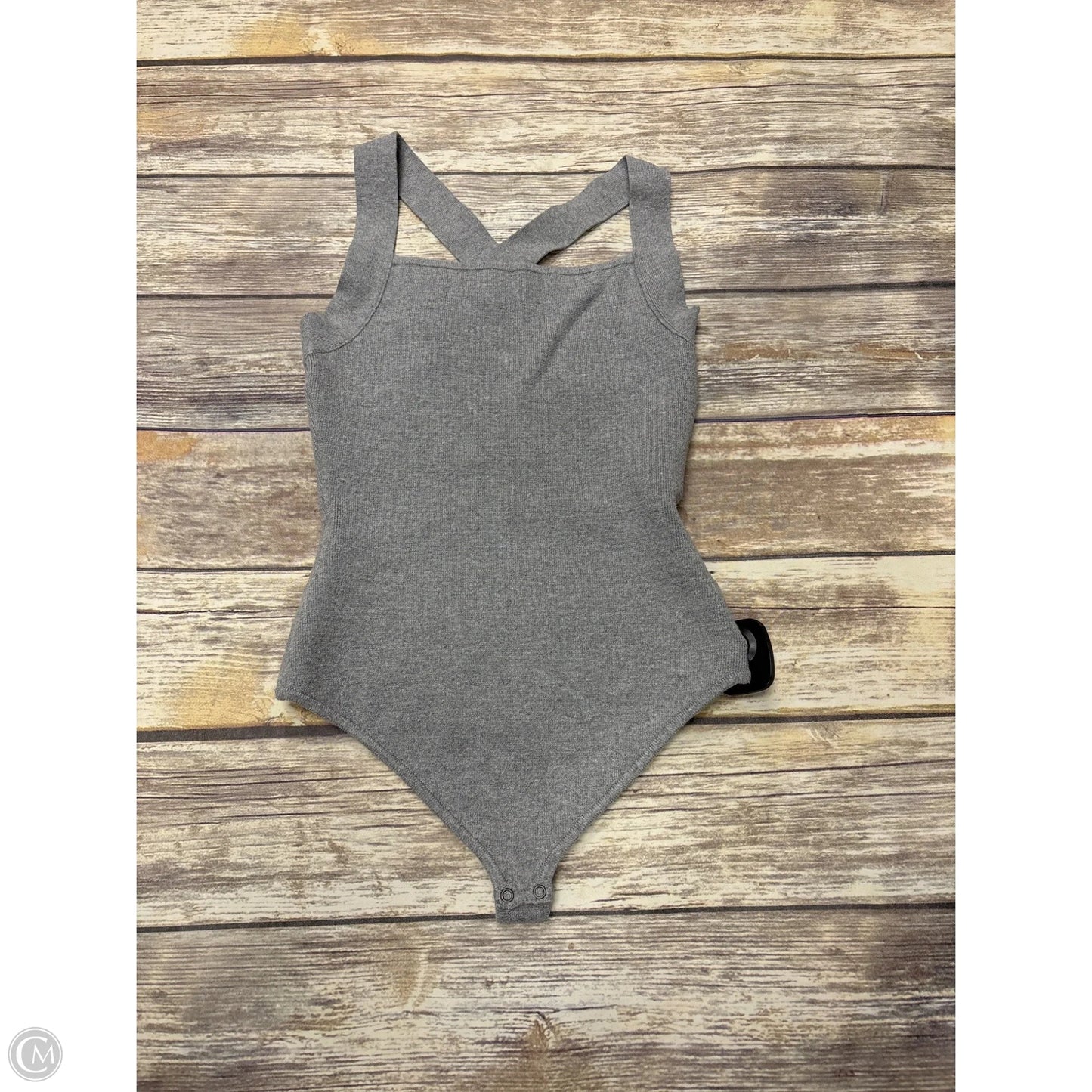 Bodysuit By Abercrombie And Fitch In Grey, Size: M