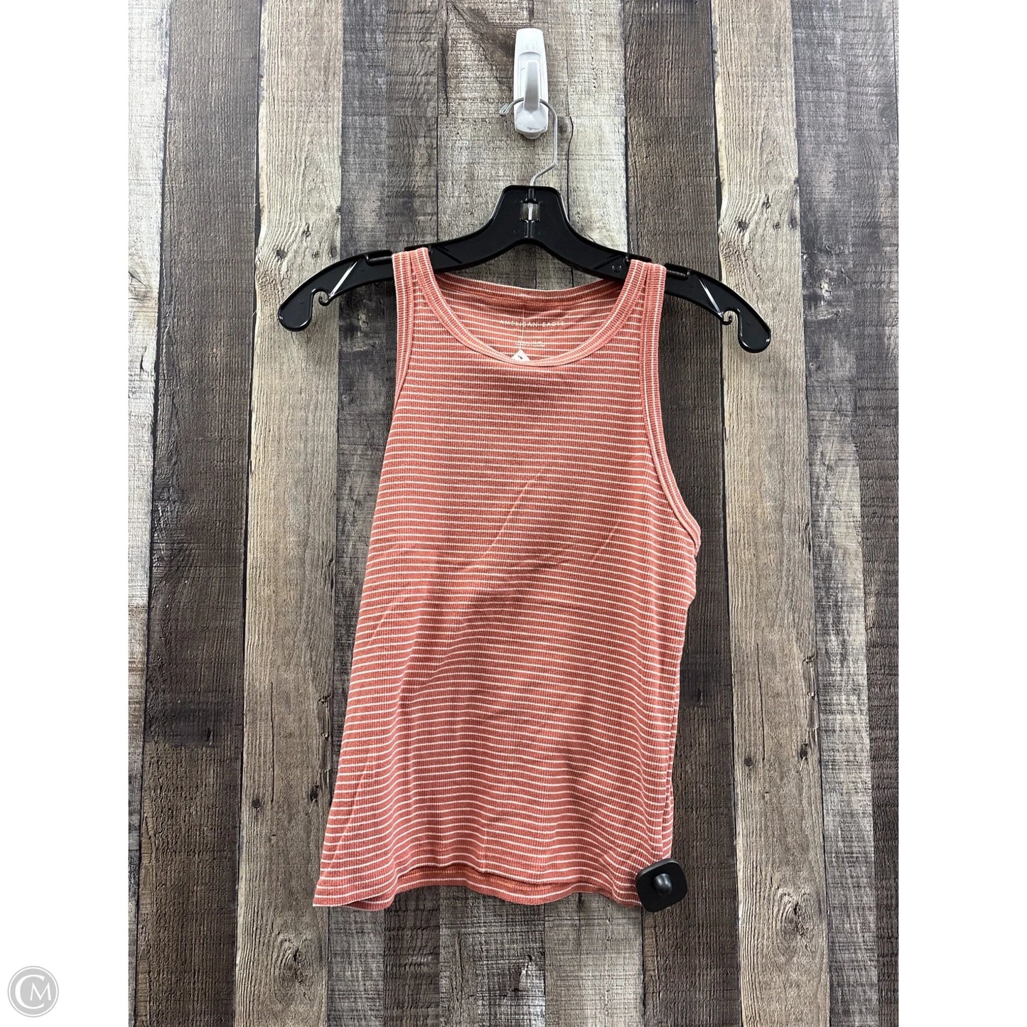 Top Sleeveless By American Eagle In Striped Pattern, Size: Xs