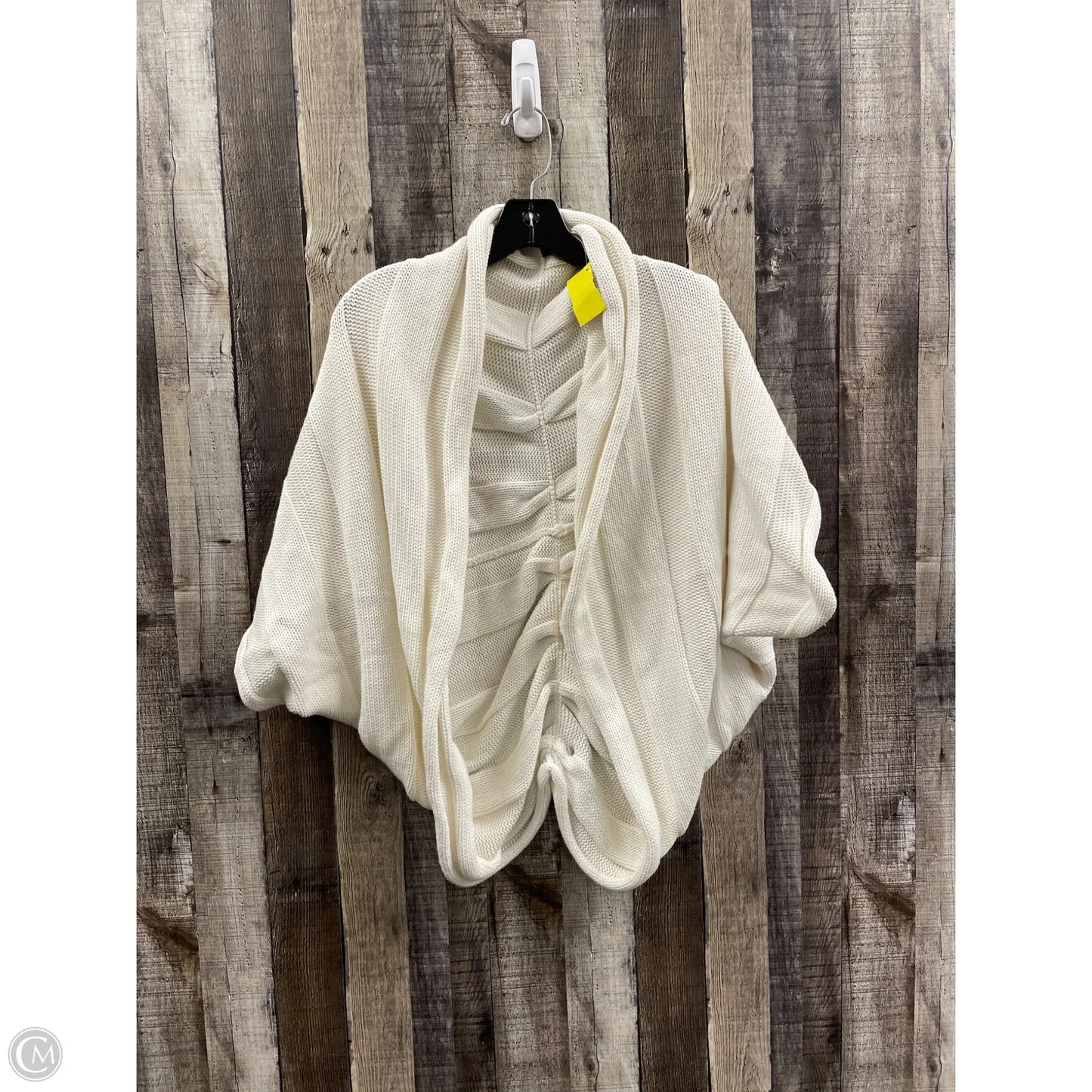 Sweater Cardigan By New York And Co In Cream, Size: M