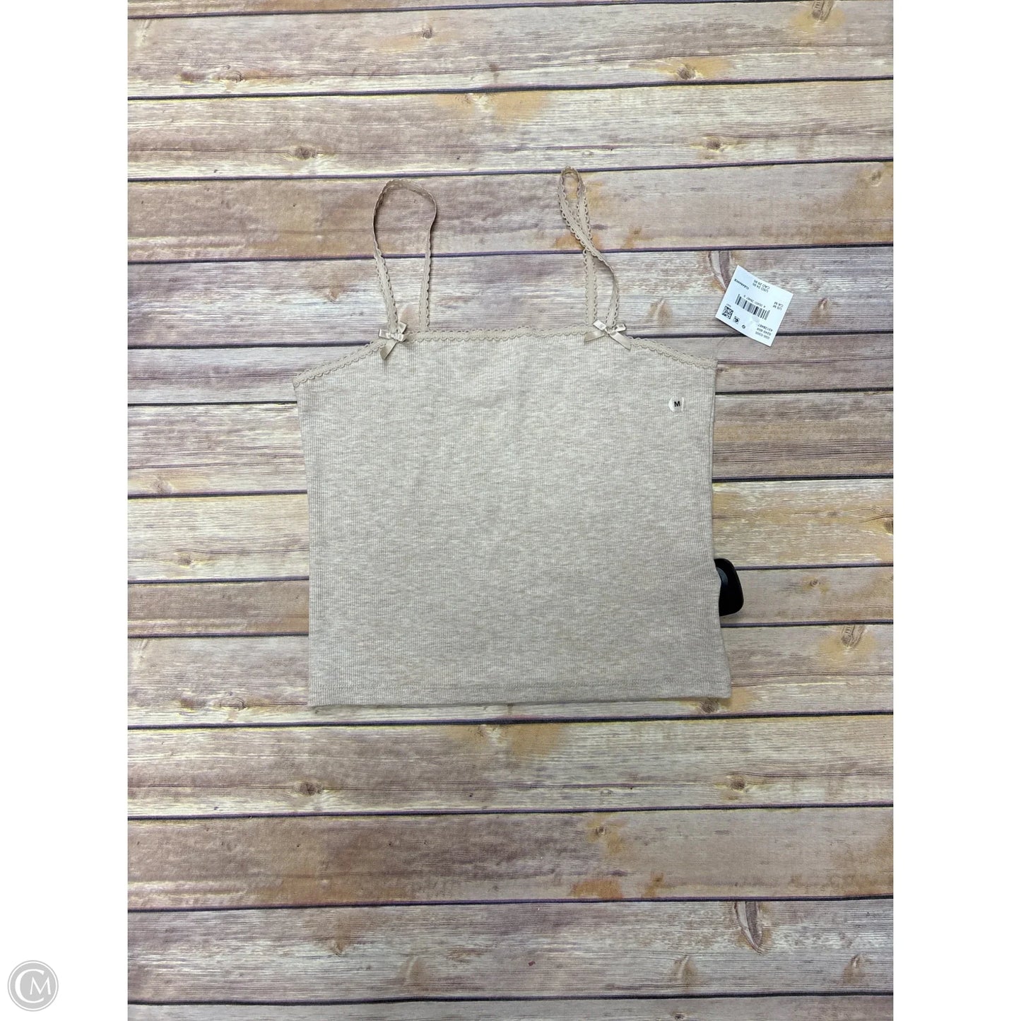 Tank Top By American Eagle In Tan, Size: M