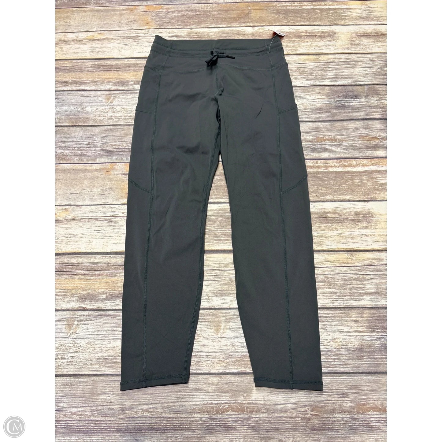 Athletic Leggings By Zyia In Green, Size: M